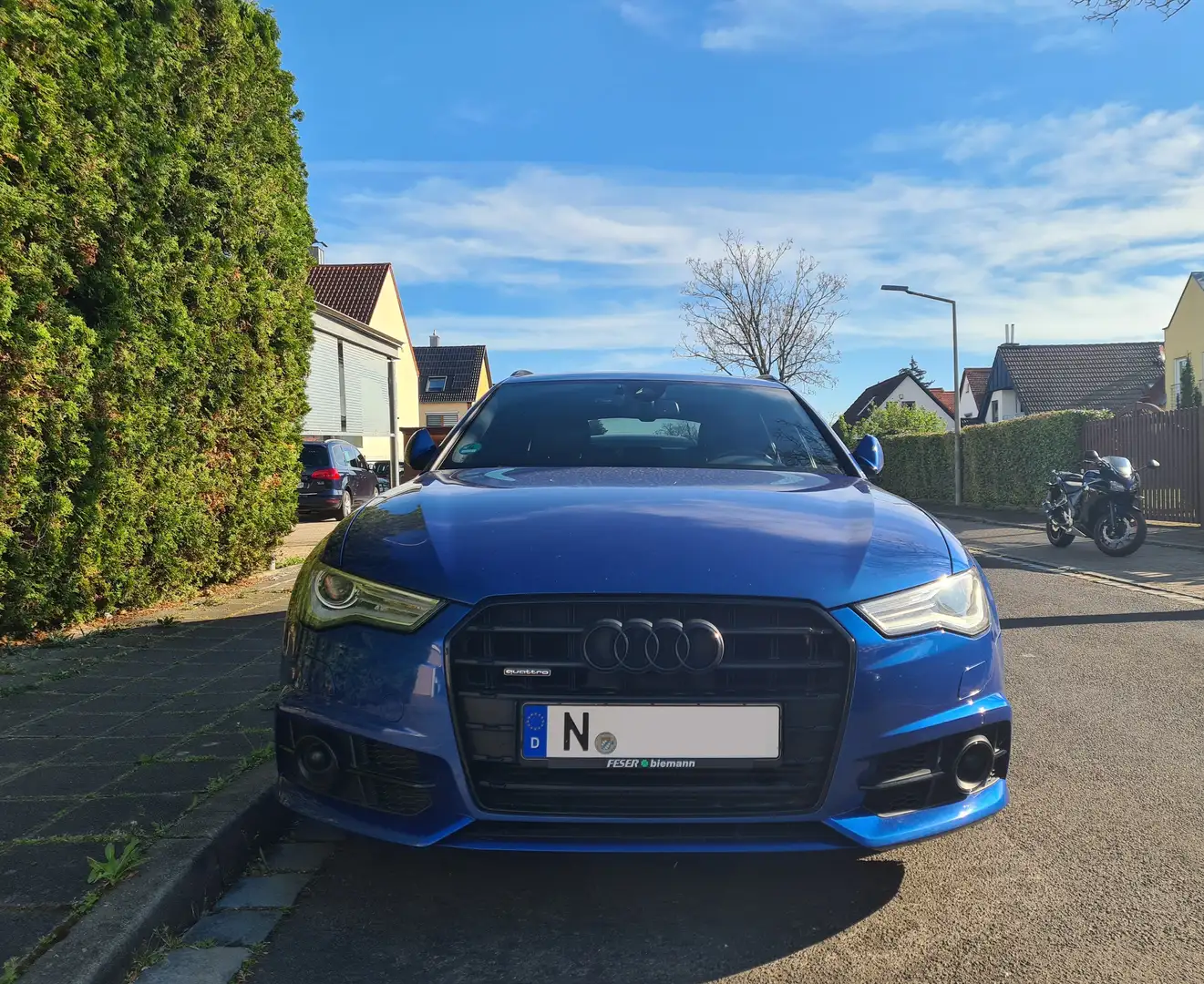 Audi A6 A6 Avant Diesel 3.0 TDI competition quattro Blau - 2