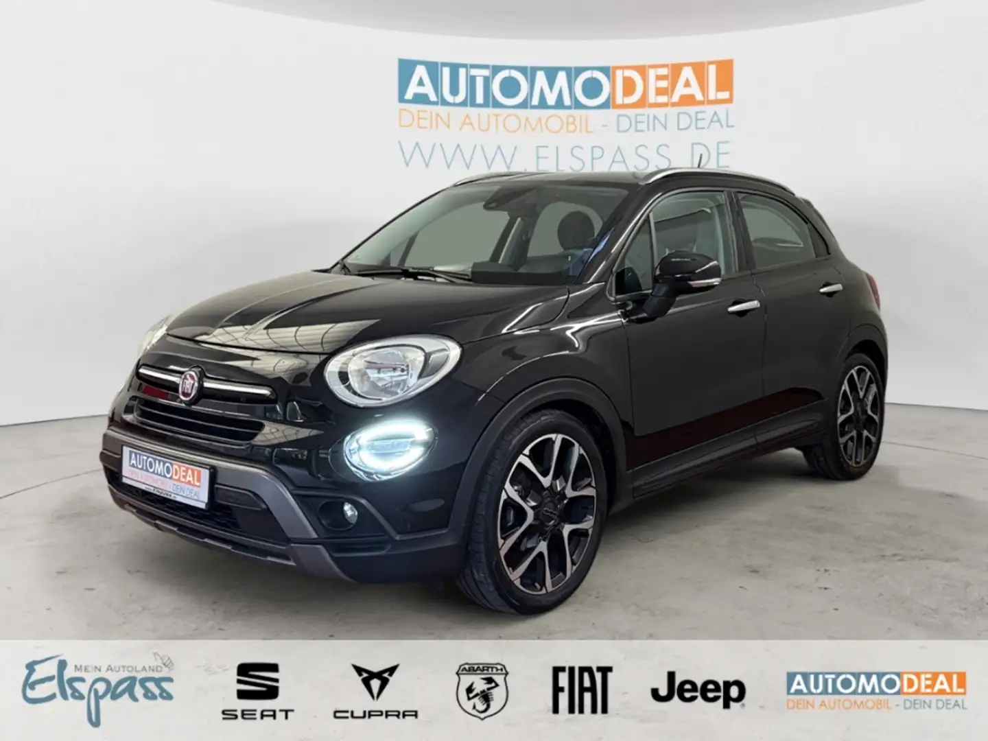Fiat 500X Cross NAV KAMERA SITZ.HZG TEMPOMAT APPLE/ANDROID A Noir - 1