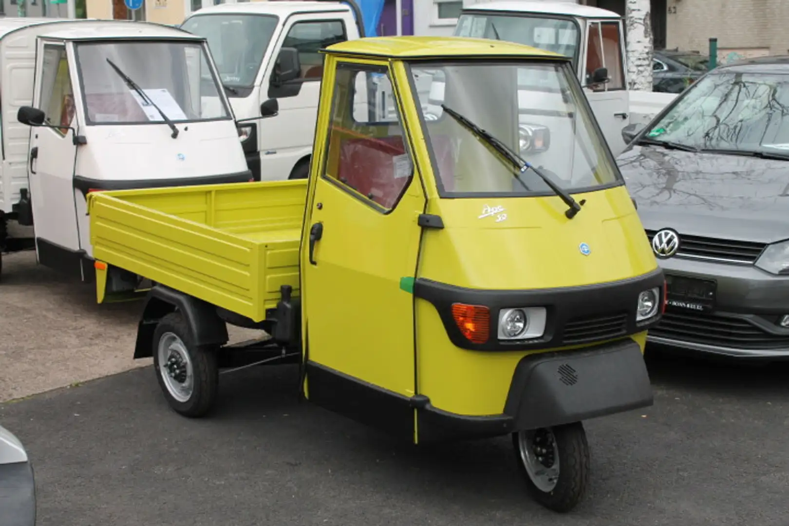 Piaggio Ape 50 Pritsche LED SOFORT !!! Gelb - 1