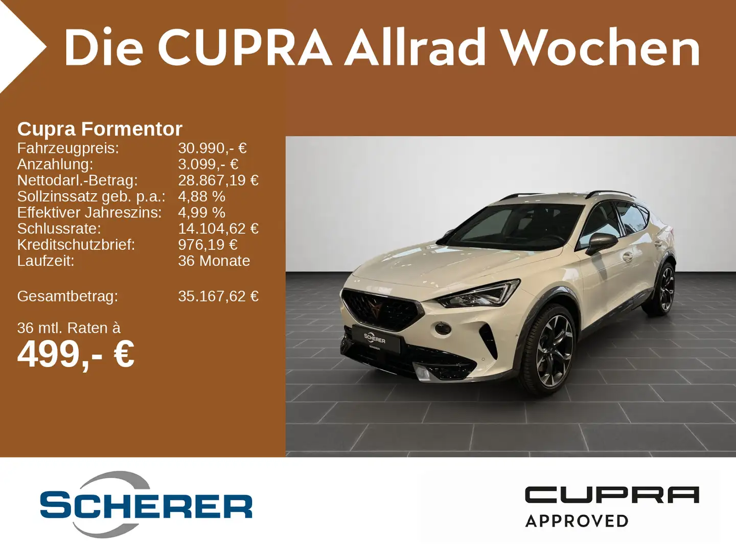 CUPRA Formentor VZ 2.0 TSI 4Drive Weiß - 1