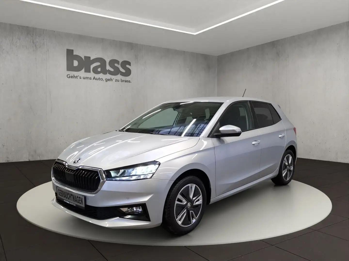 Skoda Fabia Ambition 1.0 TSI 5-Gang Silber - 1