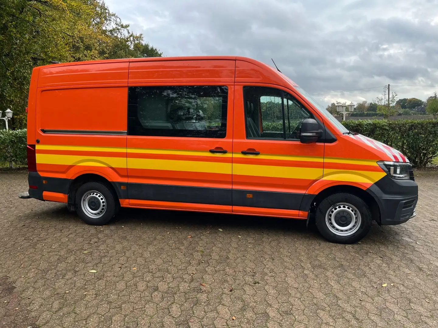 Volkswagen Crafter Mixto 35 L2/H2 (LED Blitzer+Leitsystem) Orange - 2