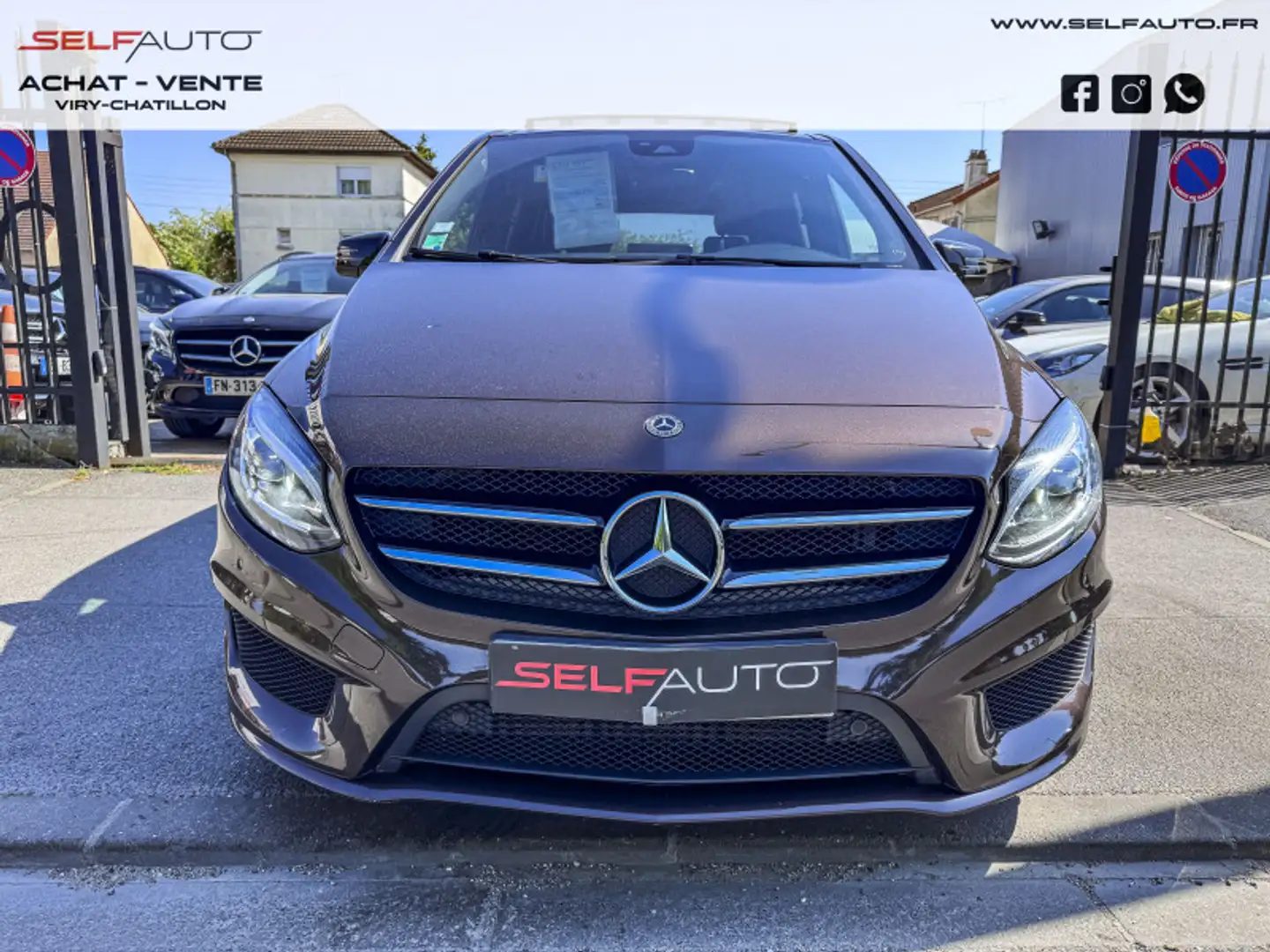 Mercedes-Benz B 220 220 D 177CH FASCINATION 7G-DCT Brun - 2