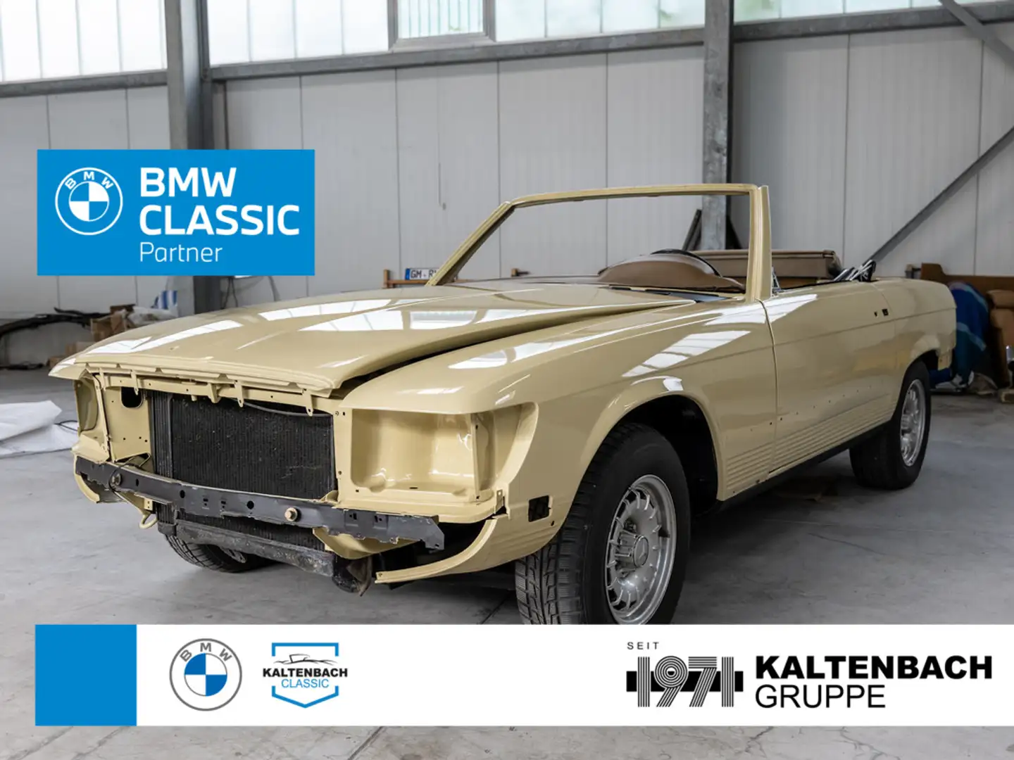 Mercedes-Benz 350 SL R107 Projekt (alle Teile vorhanden) Galben - 1