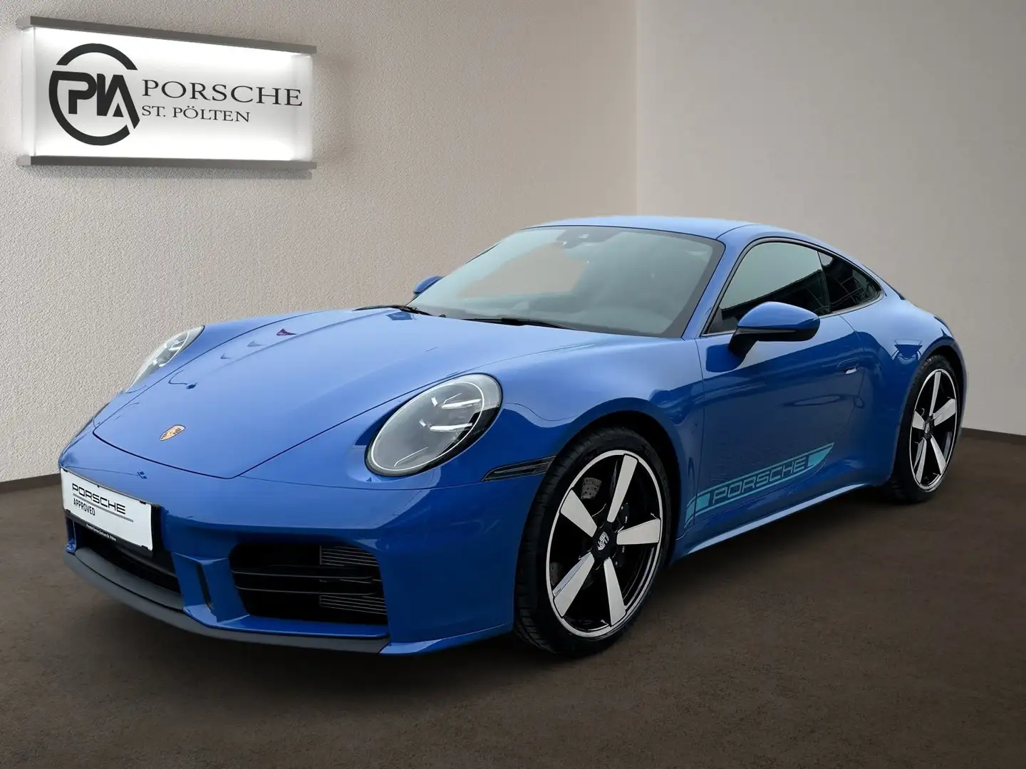 Porsche 911 Carrera Blau - 2