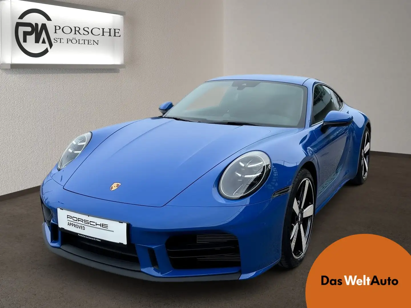 Porsche 911 Carrera Blau - 1