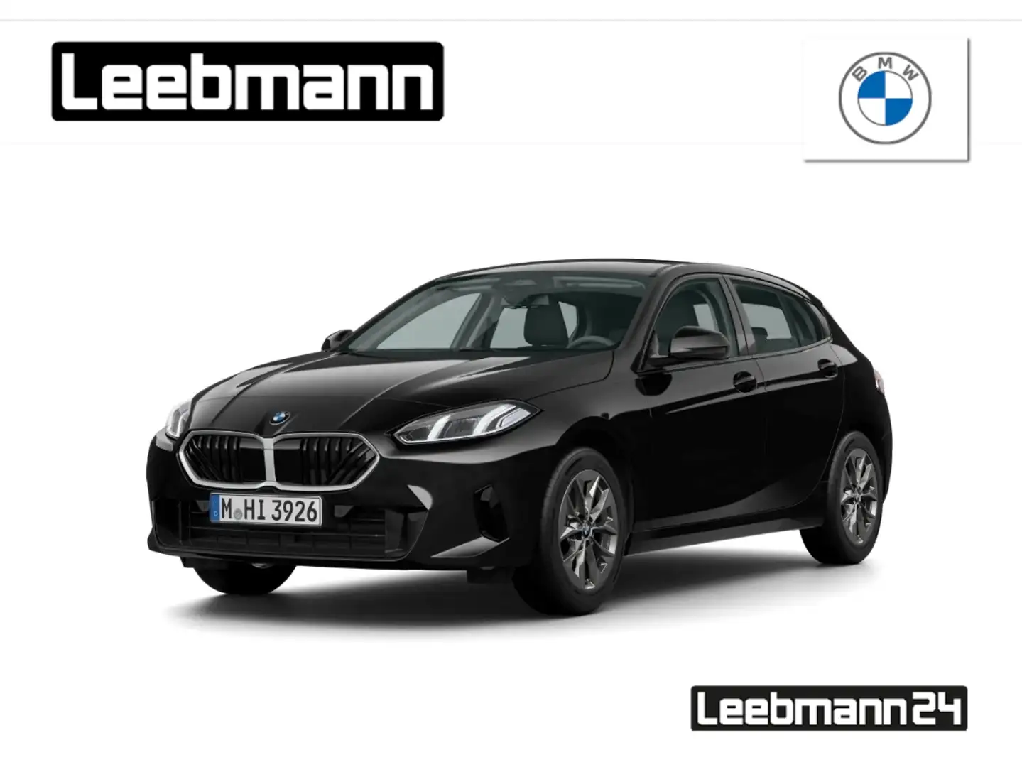 BMW 120 Aktion! Jahresendspurt! Noir - 1
