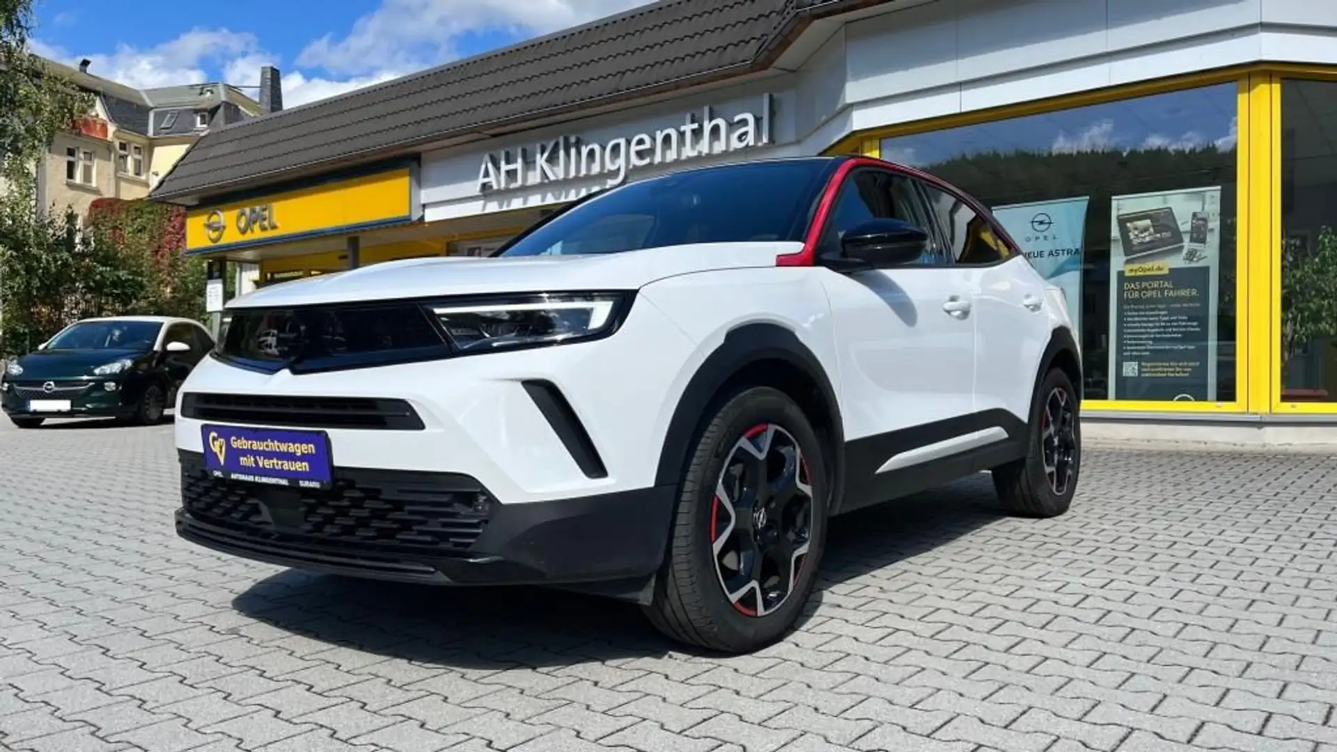Opel Mokka MOKKA GS Line 1.2T 130PS ATM/SHZ/IntelliLux Weiß - 1