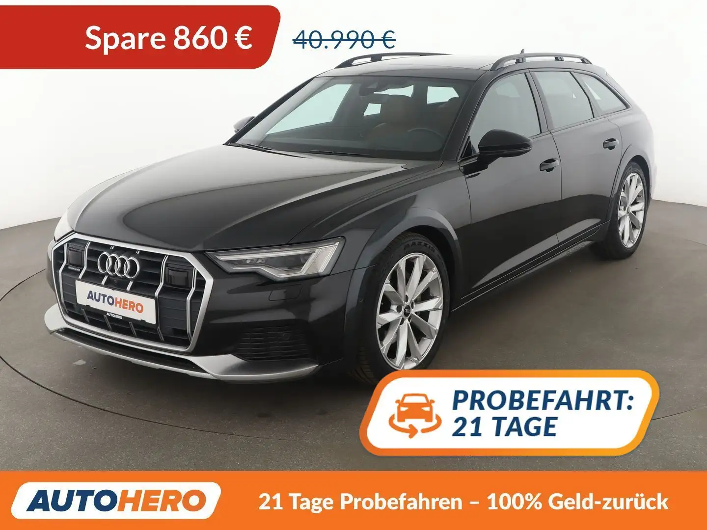 Audi A6 allroad 50 TDI quattro Aut. *B&O*HUD*360°*ACC*MEMORY* Gris - 1
