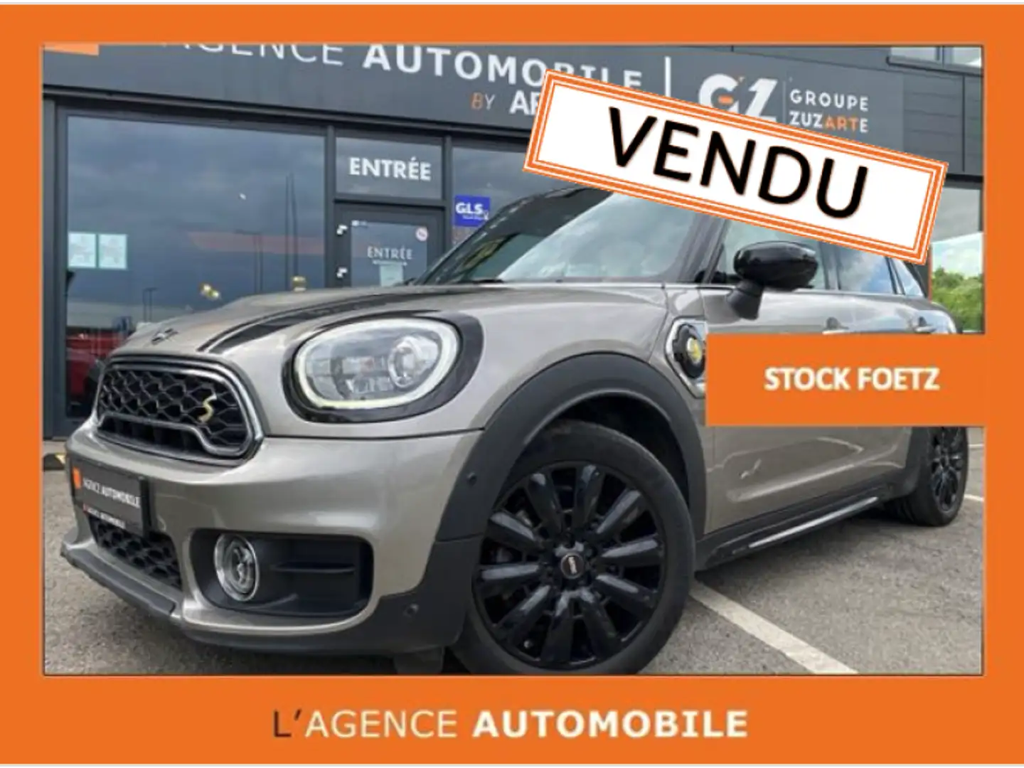 MINI Cooper SE Countryman HYBRIDE ALL4 LONGSTONE Grijs - 1