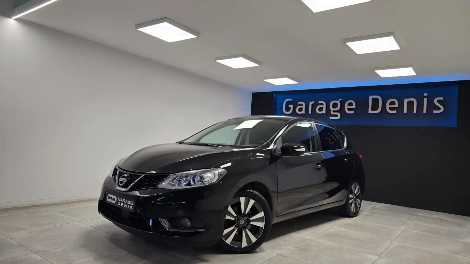 Nissan Pulsar 1.2 DIG-T Tekna**GPS+CAMERA*LED*CUIR*GARANTIE Zwart - 1