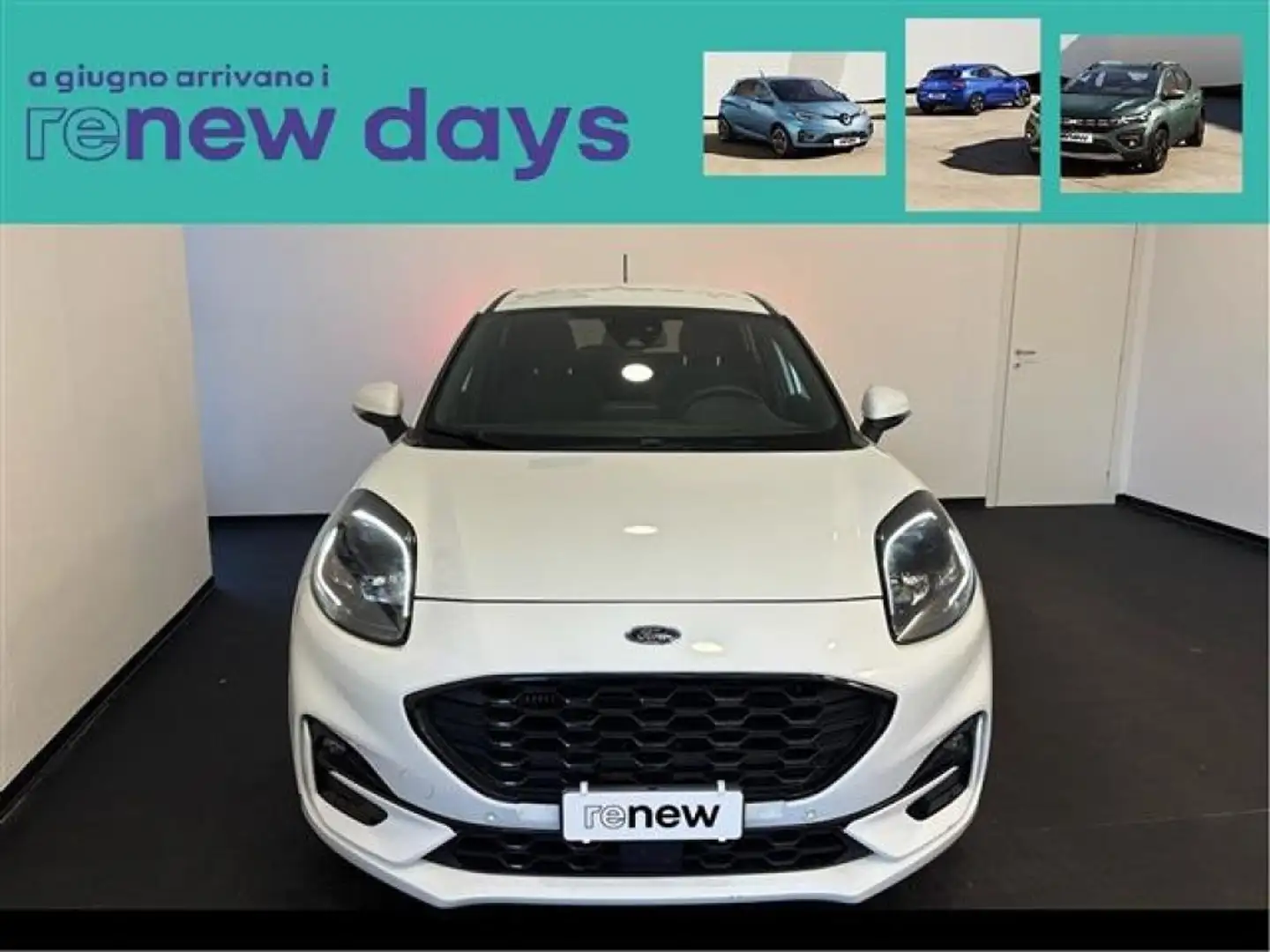 Ford Puma 1.0 EcoBoost Hybrid 125cv ST Line Powershift Bianco - 2