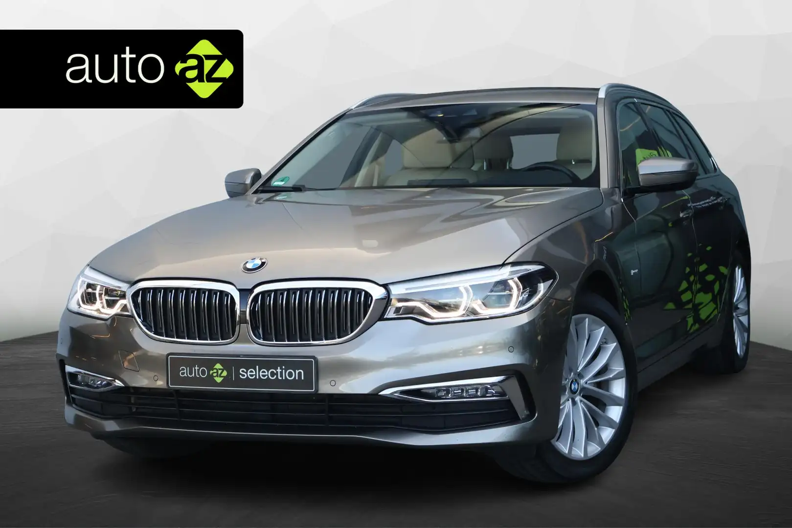 BMW 520 5-serie Touring 520i High Executive / Luxury line Gris - 1