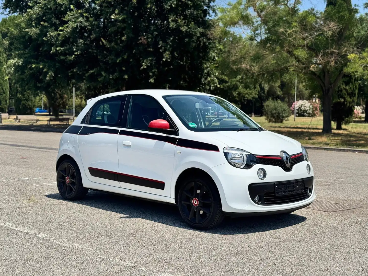 Renault Twingo 1.0 sce Energy 70cv -UNIPRO'-SERVICE-PELLE Weiß - 1