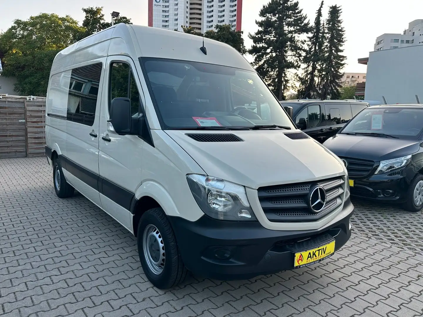 Mercedes-Benz Sprinter II Kasten 214 CDI Hochdach *AHK* Grau - 1