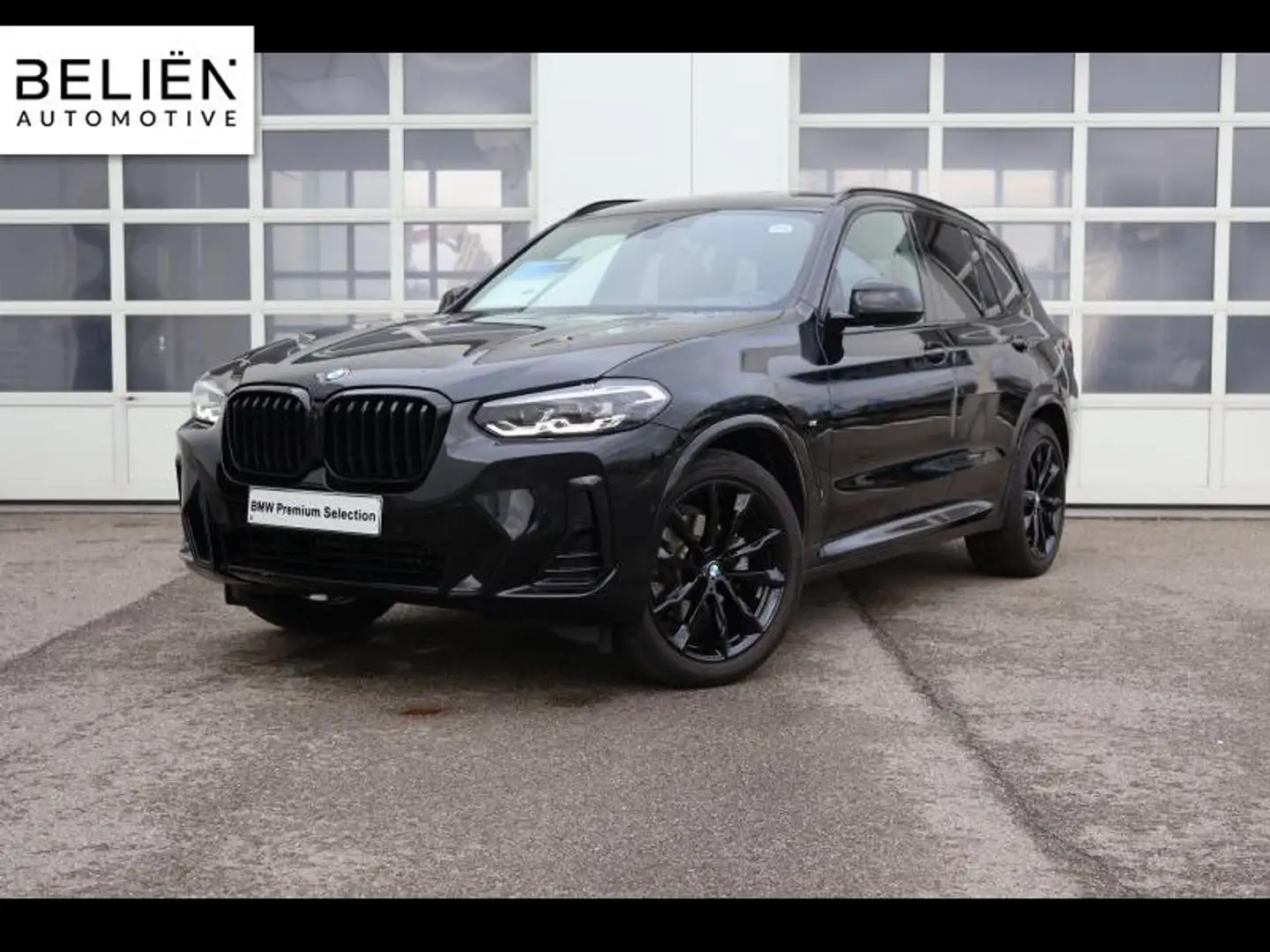 BMW X3 x3 18d Zwart - 1
