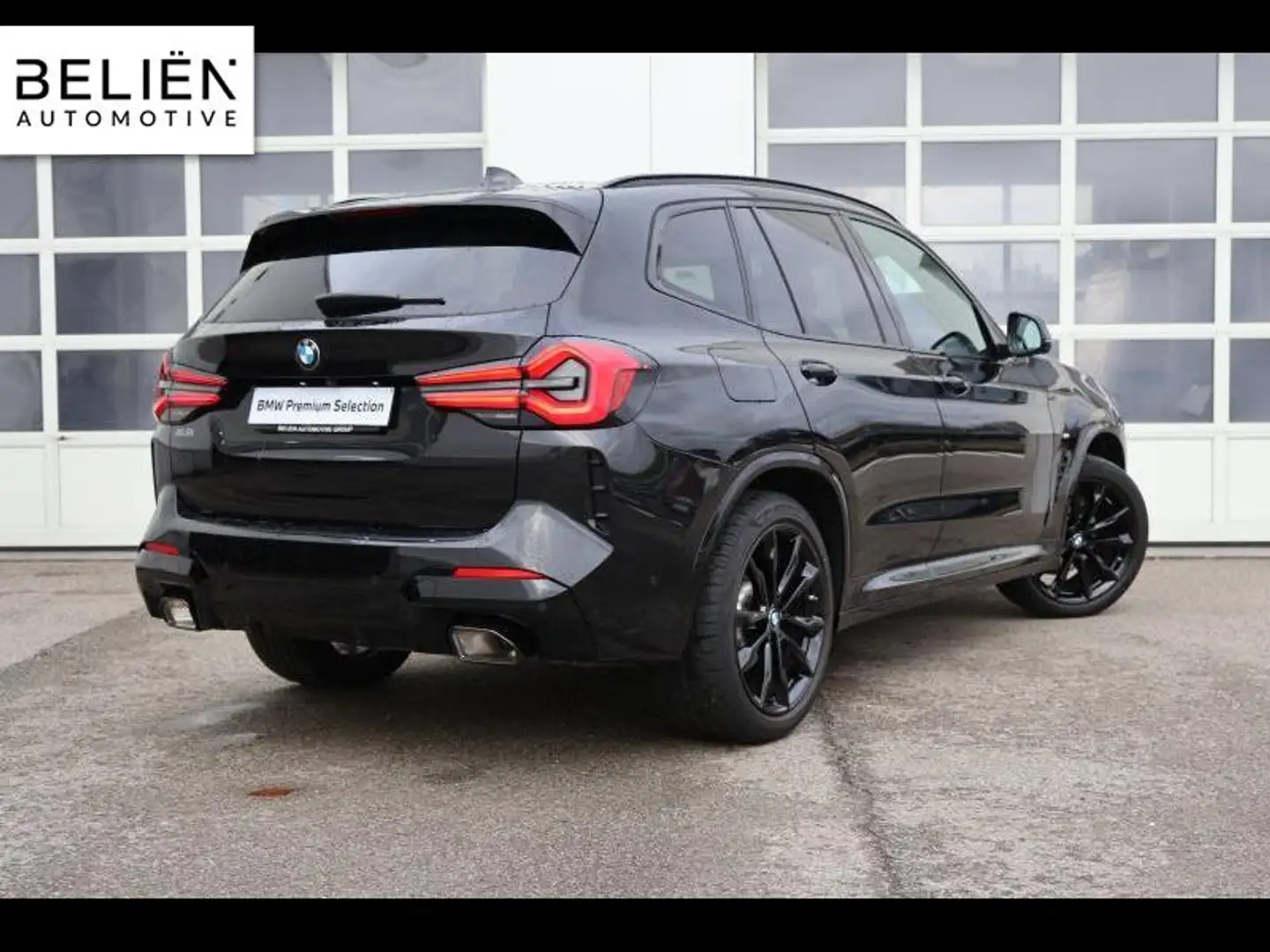 BMW X3 x3 18d Zwart - 2