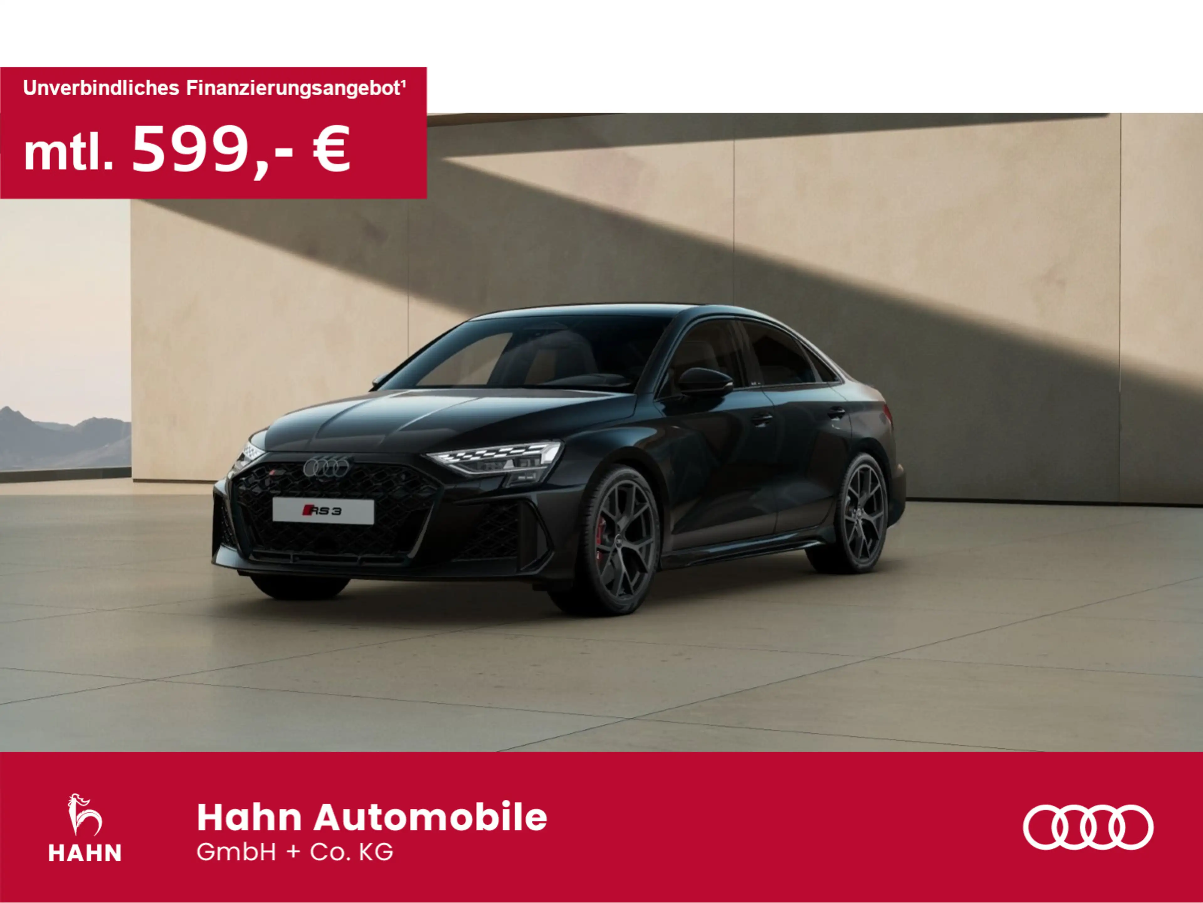 Audi RS3 294 kW S tronic, Keramik, Pano,