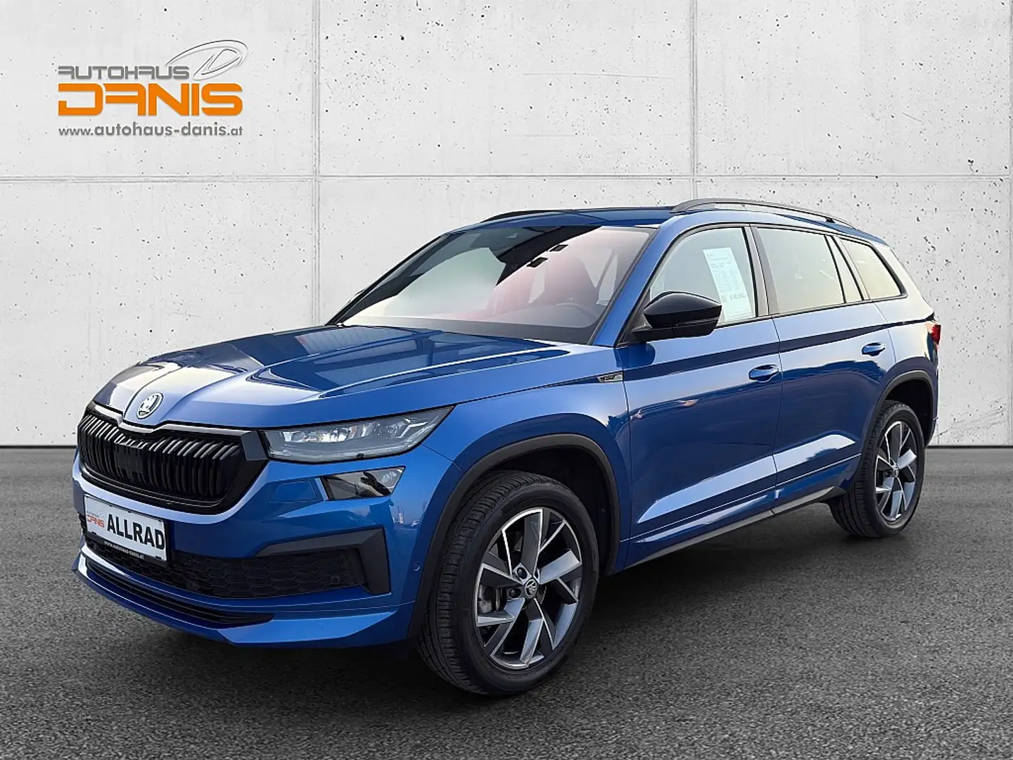 Skoda Kodiaq 2,0 TDI 4x4 Sportline DSG Facelift AHV/ACC/NAVI... Blau - 1