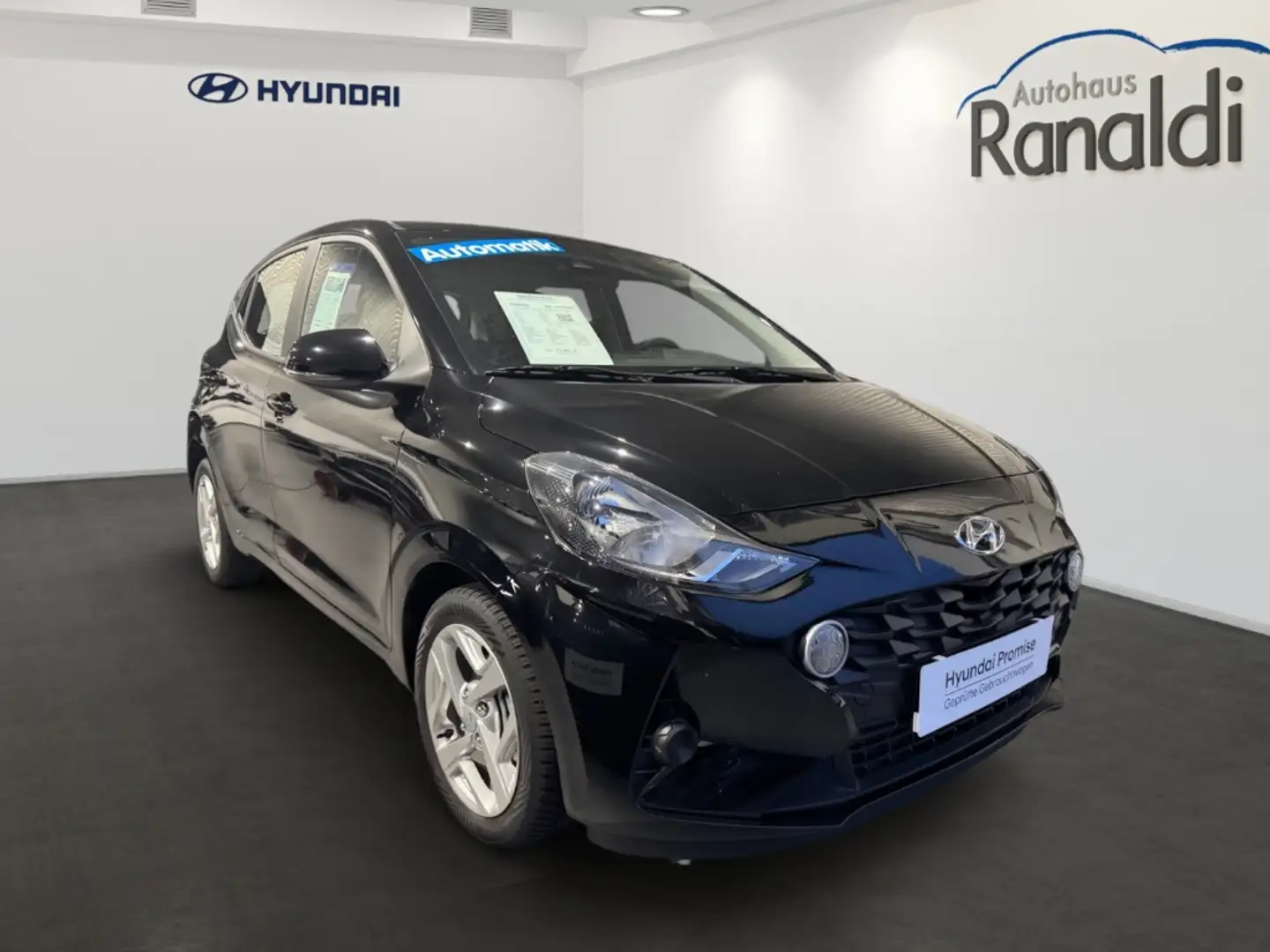 Hyundai i10 Trend++AUTOMATIK!++Scheckheft++Allwetter! Schwarz - 2