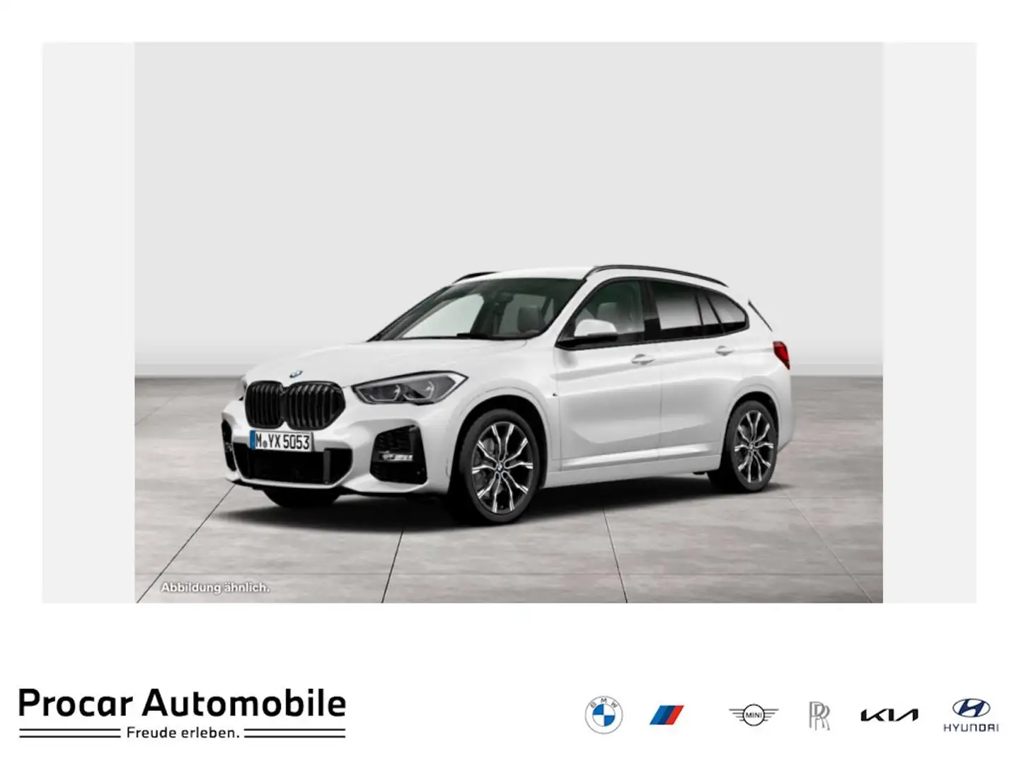 BMW X1 xDrive20i A M Sport HUD RFK NAVI LED PDC V+H Weiß - 1