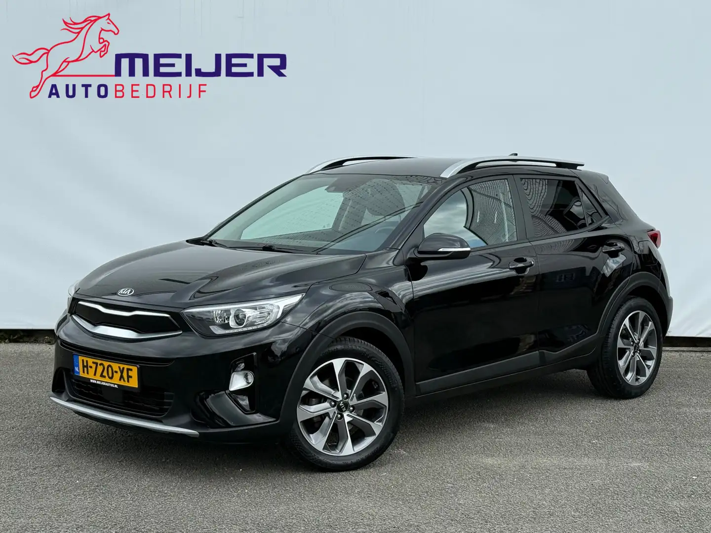 Kia Stonic 1.0 T-GDi DynamicPlusLine Sportvelgen | Dakrails | Noir - 1
