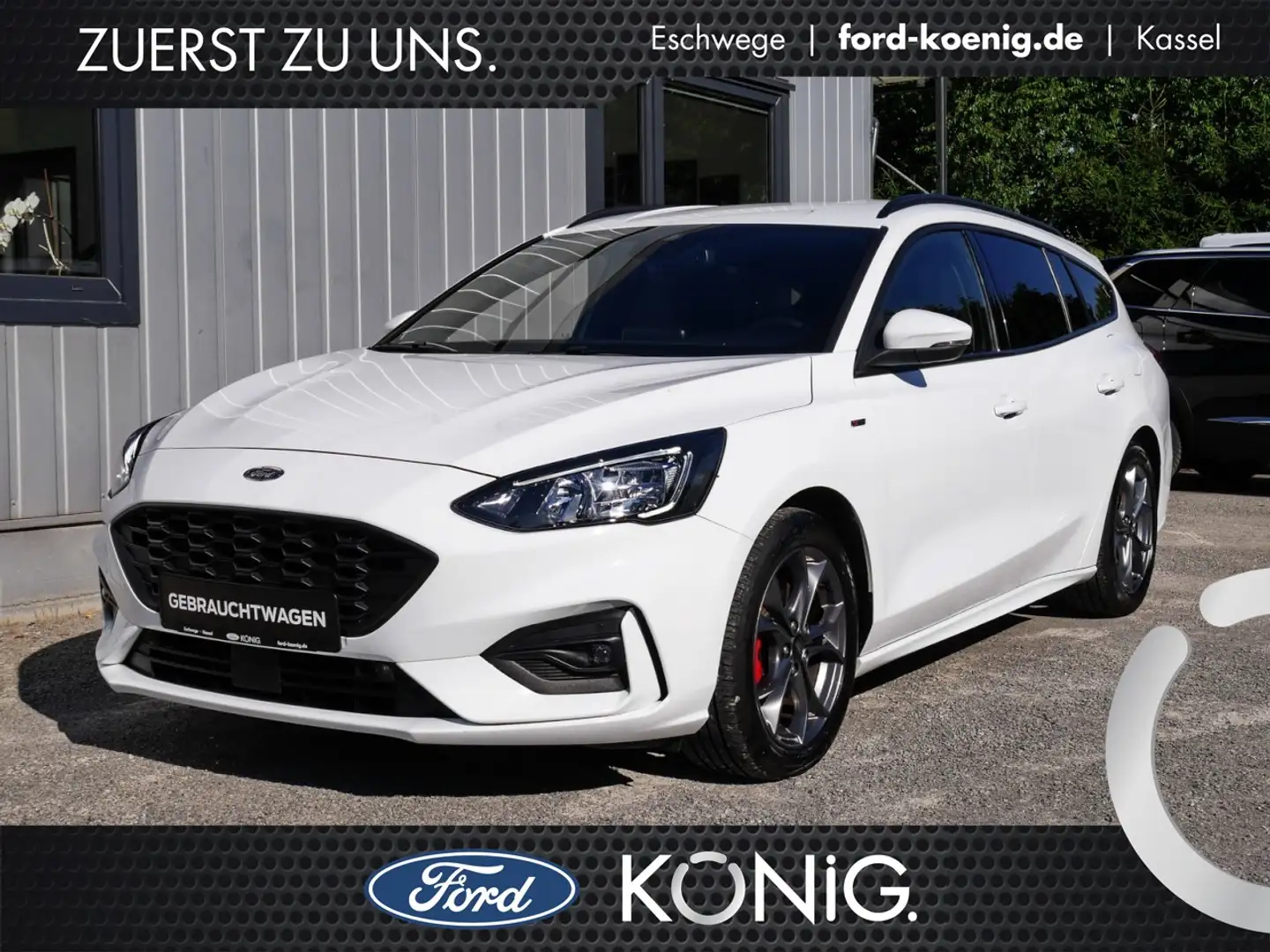 Ford Focus ST-Line X LED-Licht+KeyFree+Sitzhzg+Kamera Klima Alb - 1
