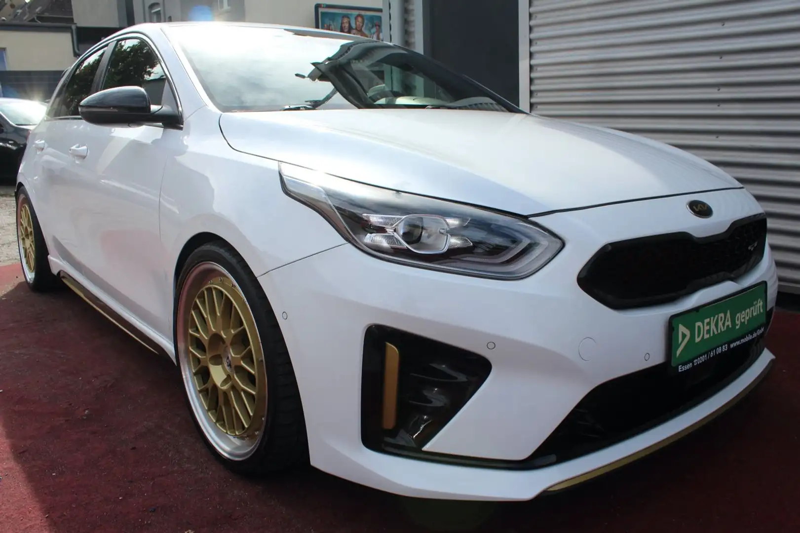 Kia Ceed / cee'd GT "DEN ODER KEINEN"SUPER UMBAU Blanc - 2