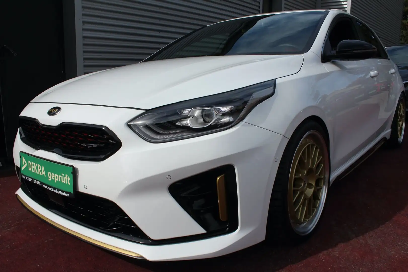 Kia Ceed / cee'd GT "DEN ODER KEINEN"SUPER UMBAU Blanc - 1