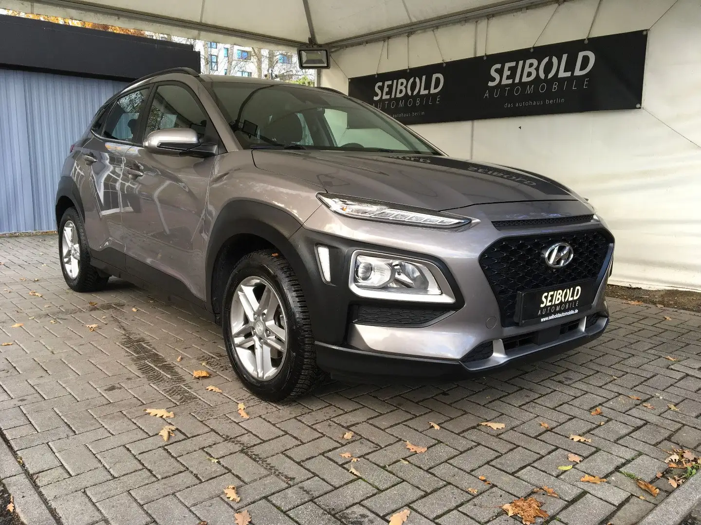 Hyundai KONA 1.0TGDI 2WD/46Tkm/Apple-Car/Sitzh/R-Kamera Gris - 2