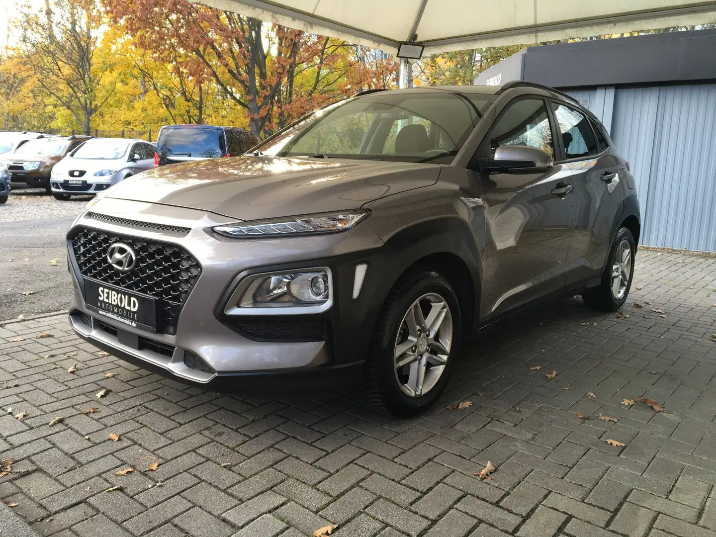Hyundai KONA 1.0TGDI 2WD/46Tkm/Apple-Car/Sitzh/R-Kamera Gris - 1