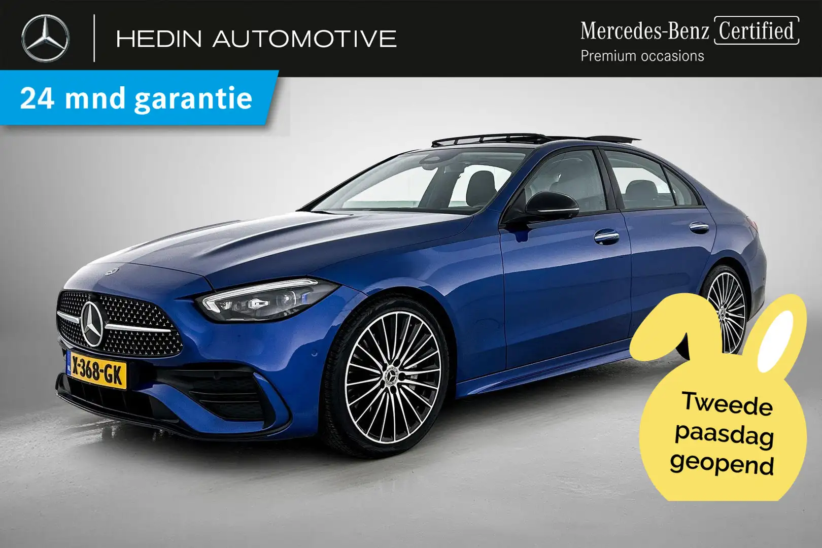 Mercedes-Benz C 200 C Limousine Automaat AMG Line | Premium Plus Pakke Blau - 1