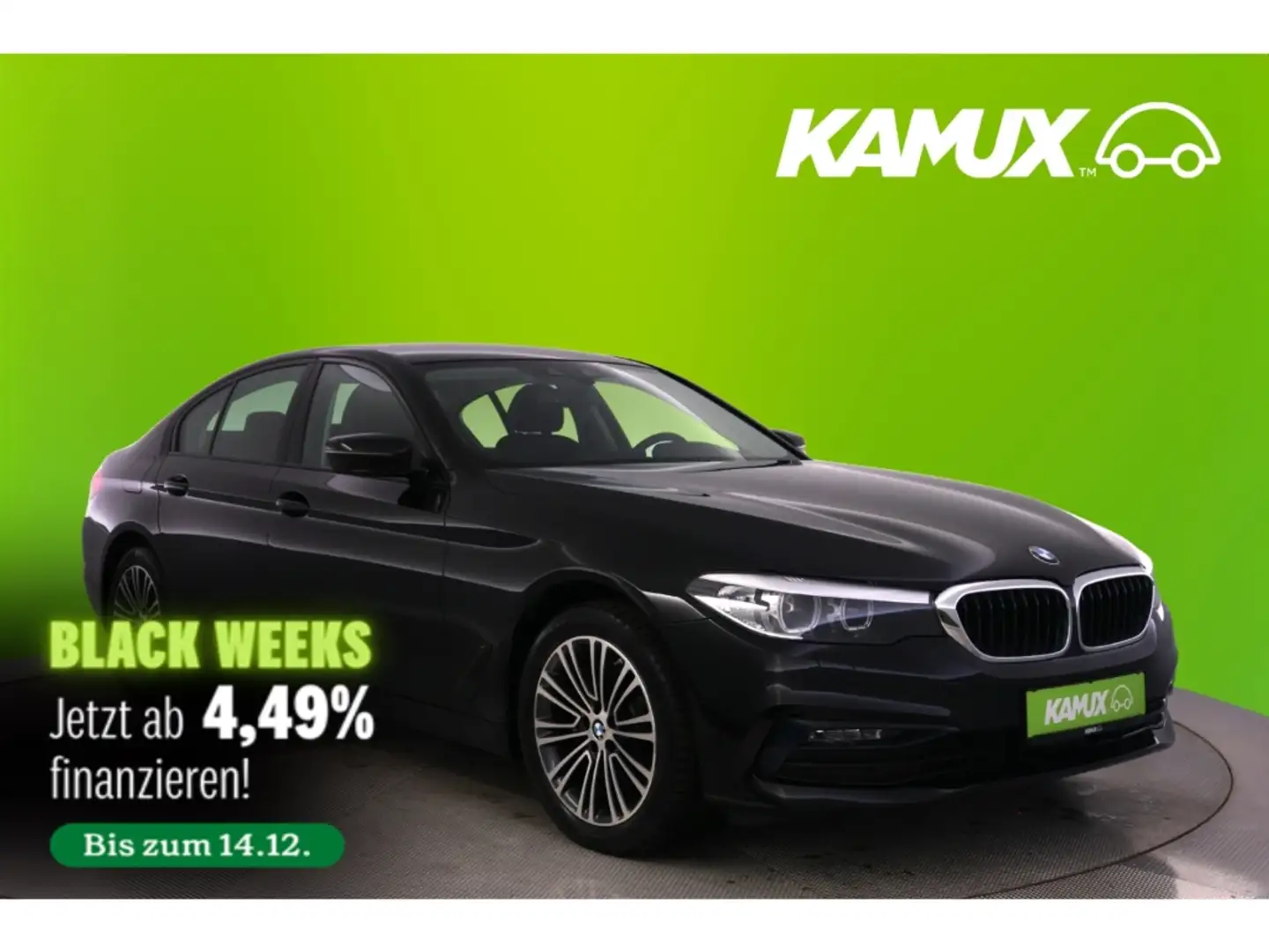 BMW 520 d Steptronic Sport Line+LED+NAVI+VIRTUAL+PDC Negro - 1