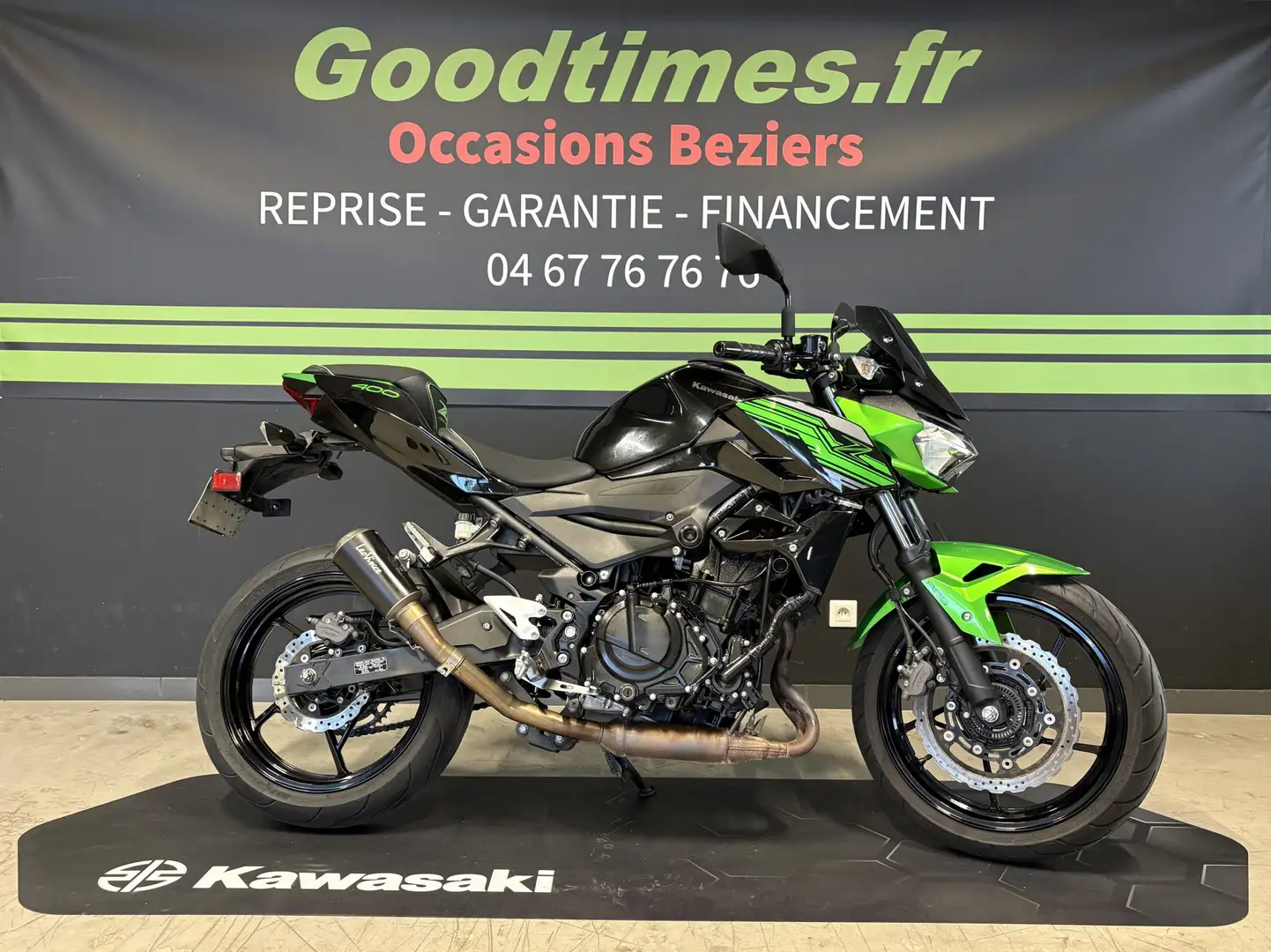 Kawasaki Z 400 Verde - 1