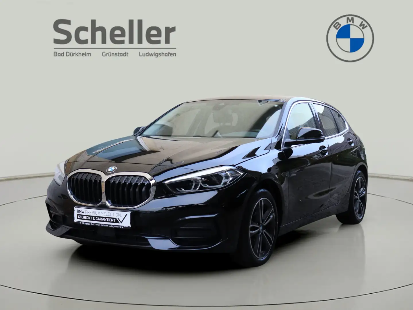 BMW 118 i Sport Line DAB LED WLAN Tempomat Klimaaut. Noir - 1