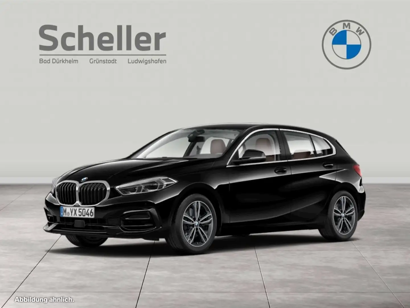 BMW 118 i Sport Line DAB LED WLAN Tempomat Klimaaut. Schwarz - 1