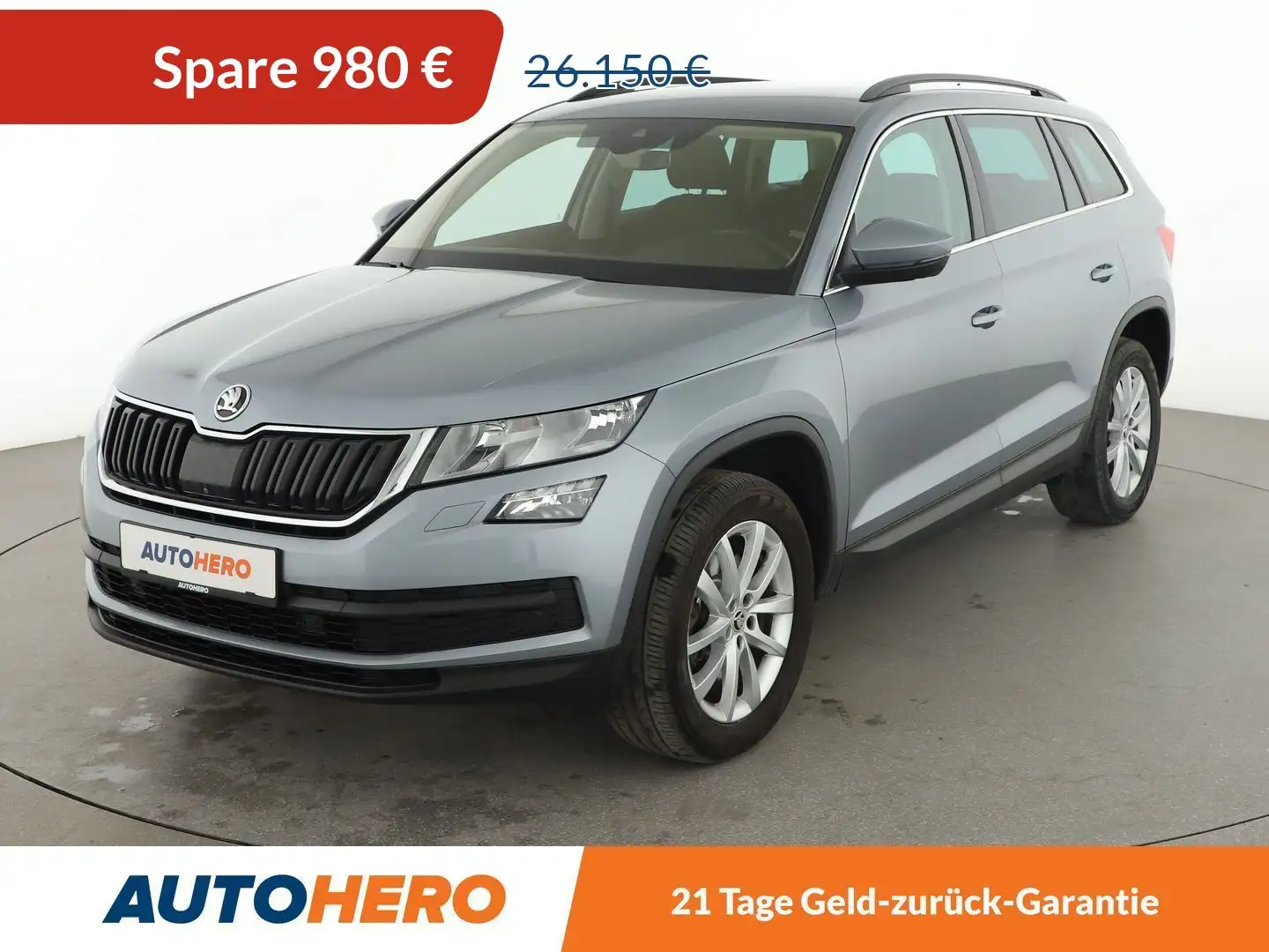 Skoda Kodiaq 2.0 TDI Ambition 4x4 Aut.*NAVI*360* Grau - 1