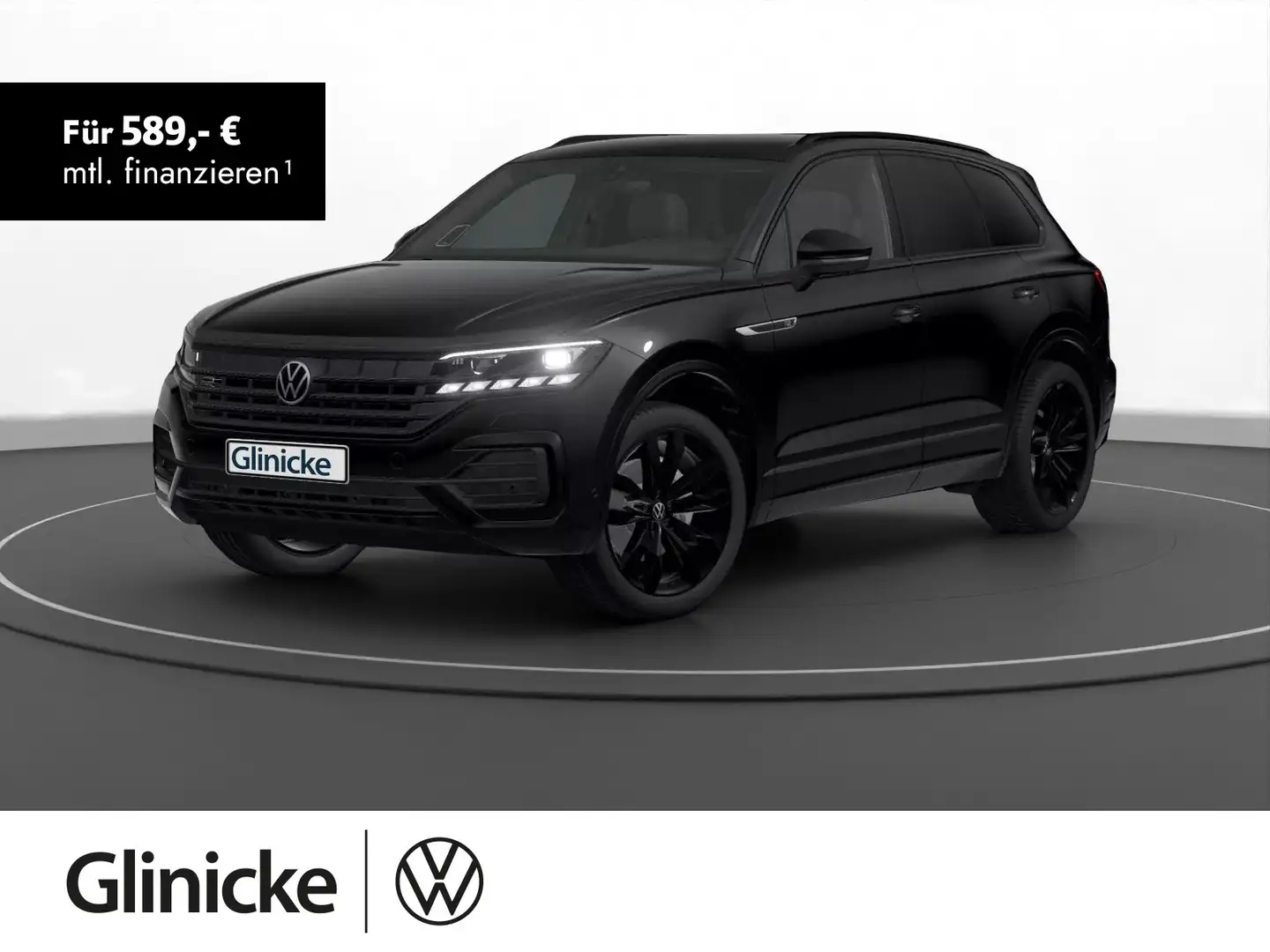 Volkswagen Touareg 3.0 TDI 4M R-Line AHK Matrix LM 21" 360° Schwarz - 1