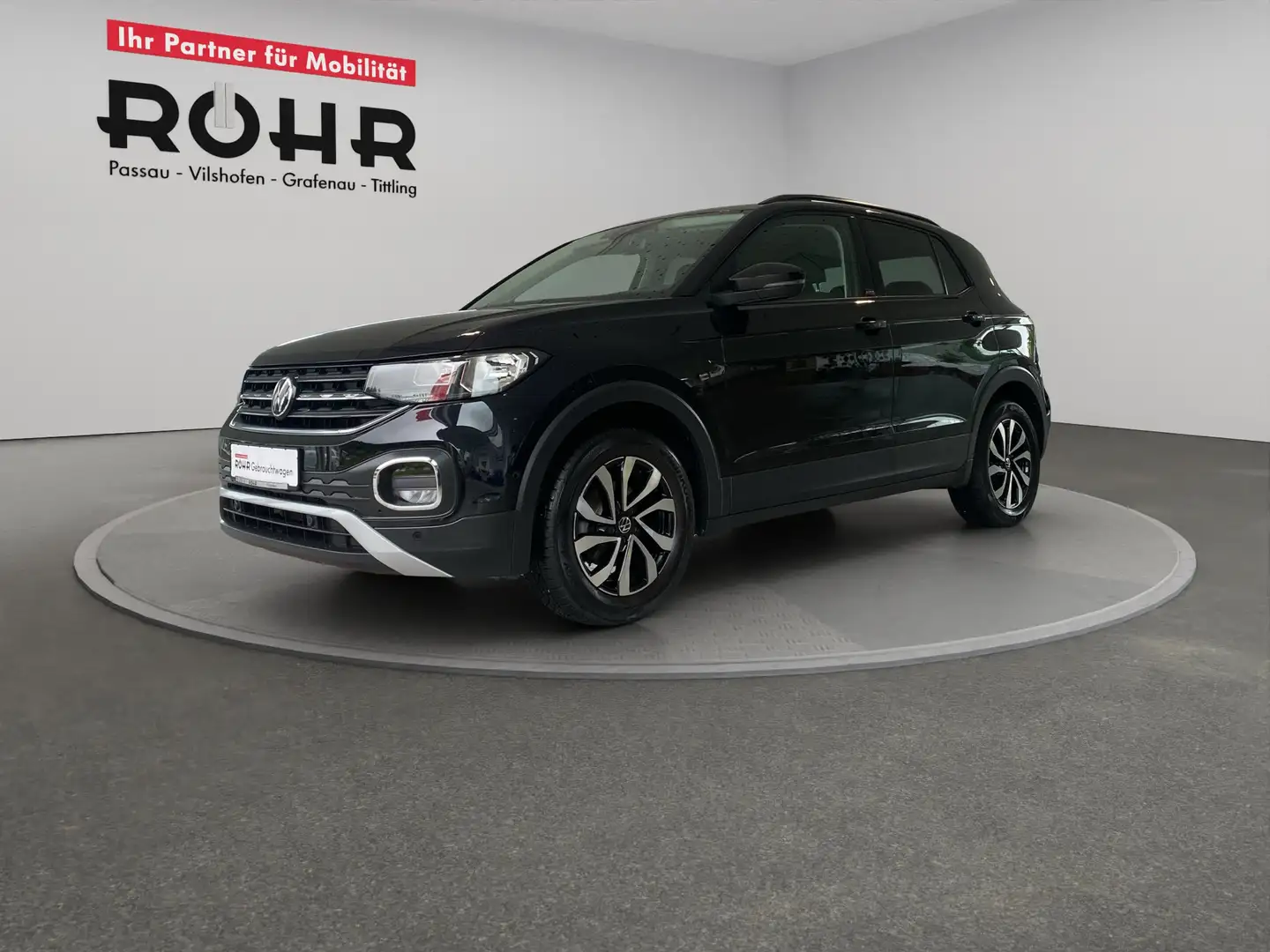 Volkswagen T-Cross Active (ACC.PDC.NAVI.DAB.SHZ) 1.0 TSI Schwarz - 2