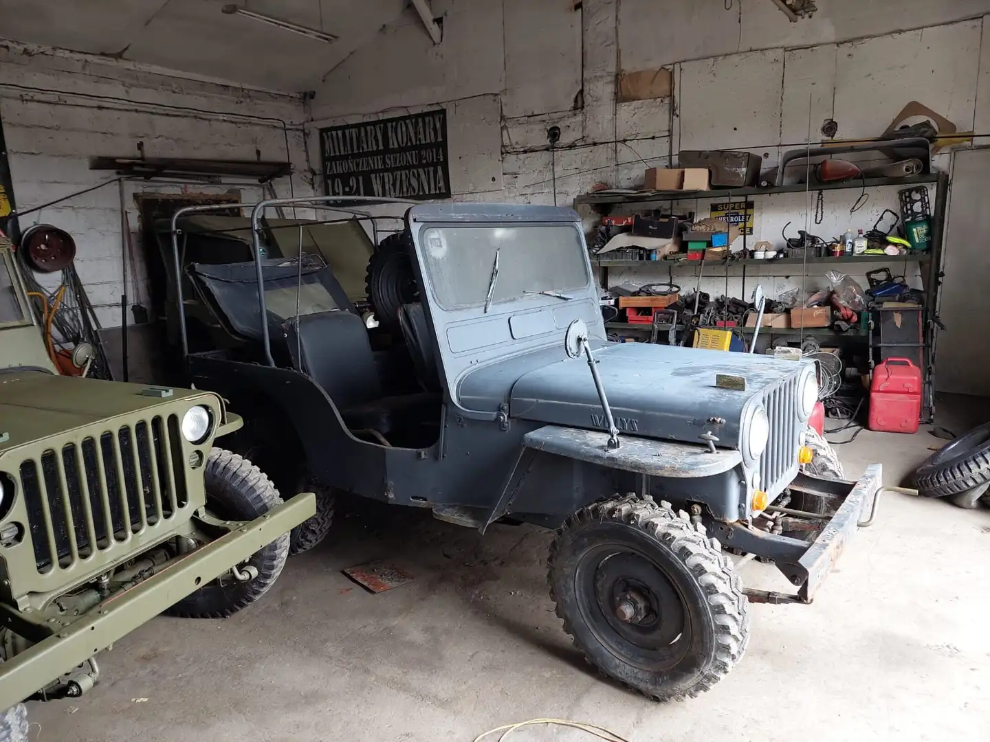 Jeep Willys White - 2