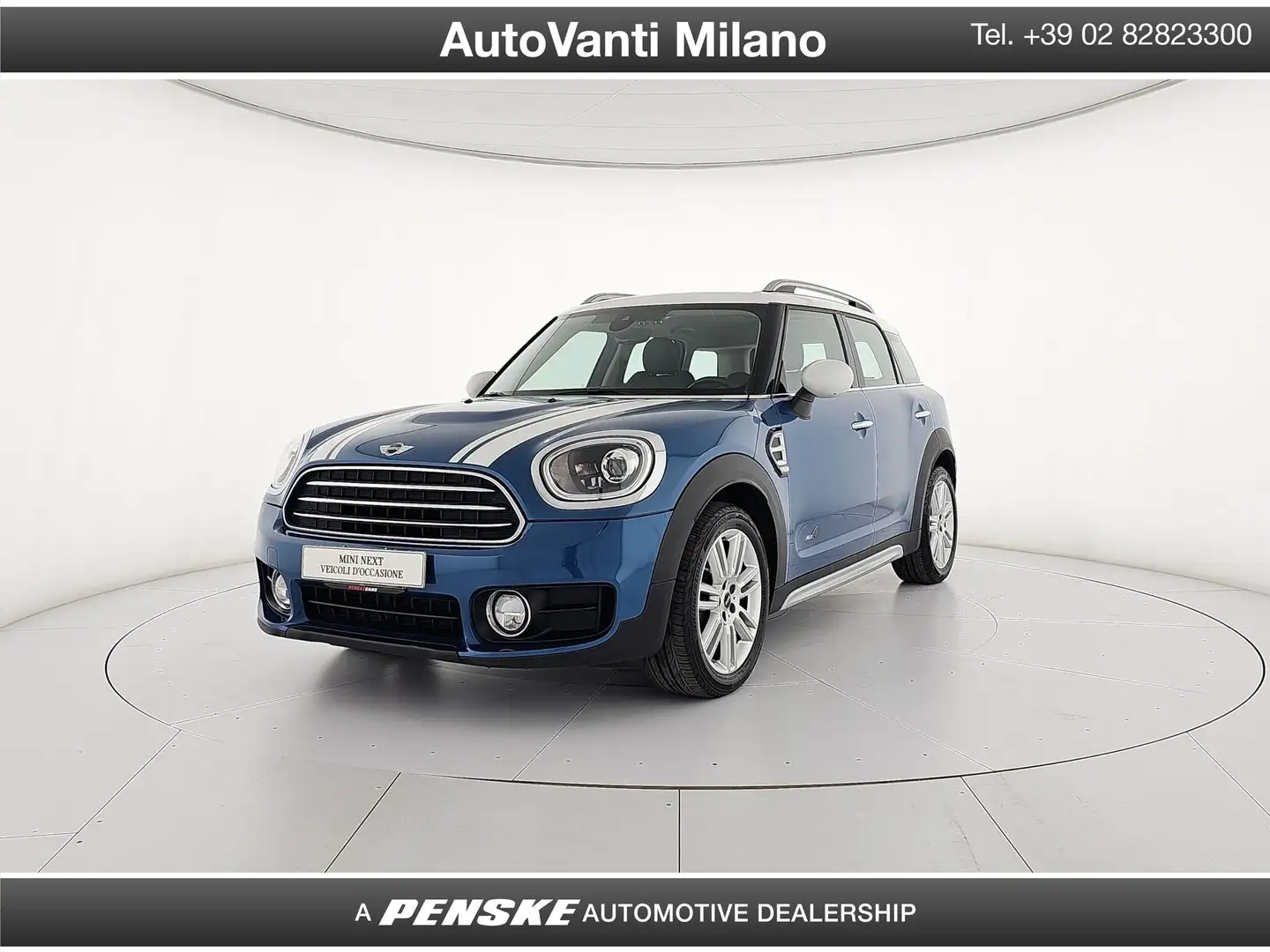 MINI Cooper D Countryman Mini 2.0 Cooper D Hype Countryman ALL4 Blu/Azzurro - 1