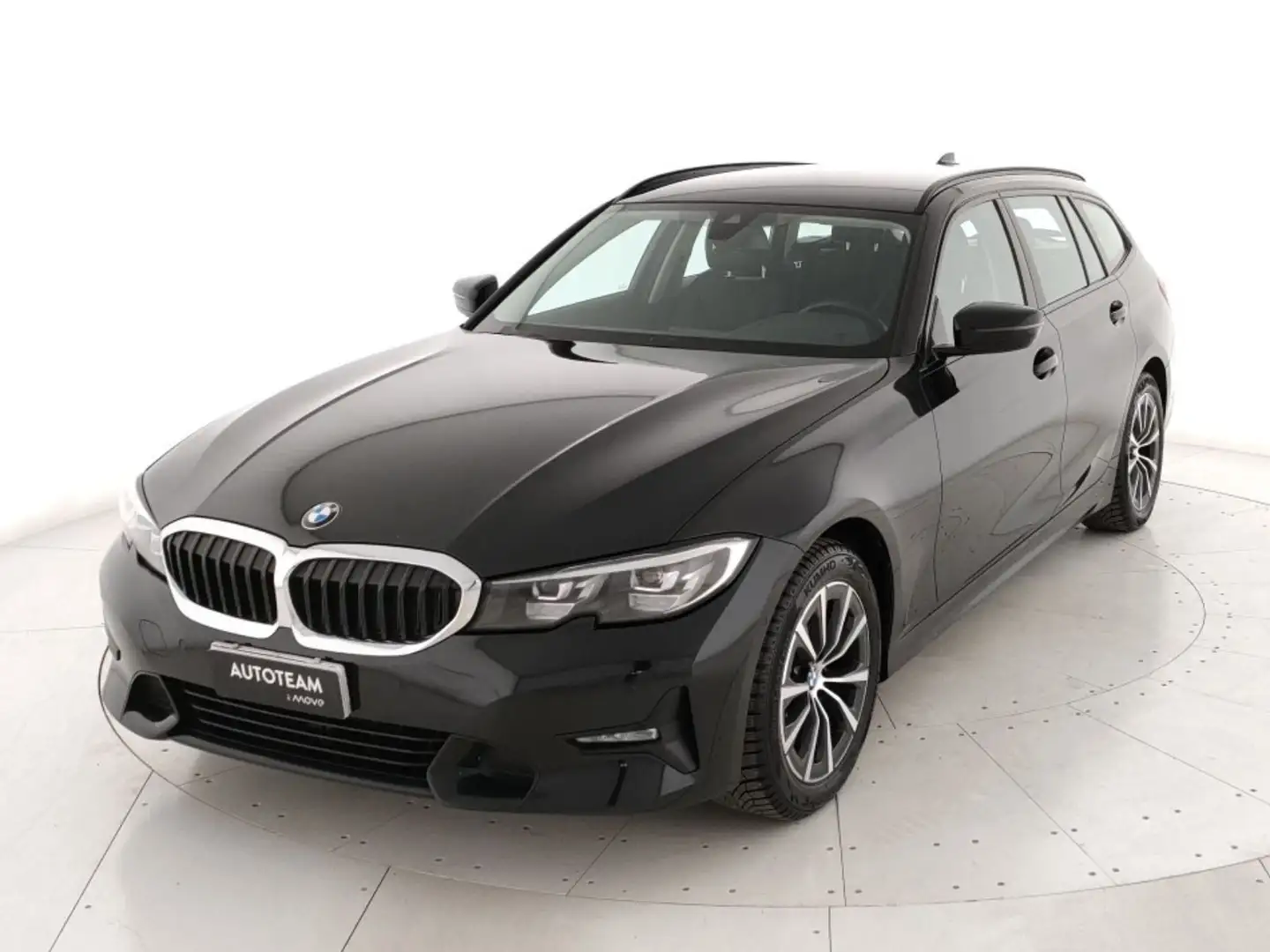 BMW 320 Serie 3 320d Touring xdrive Sport auto Nero - 1