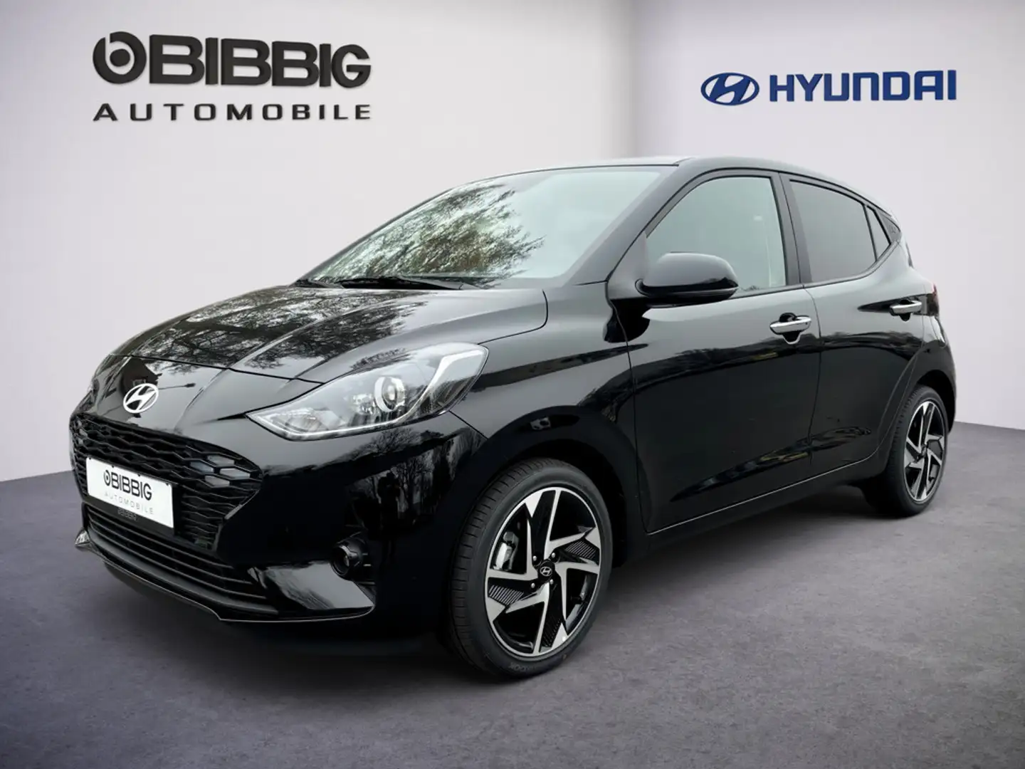 Hyundai i10 1.2 Prime KLIMA PDC SHZ KAMERA NAVI Negro - 1