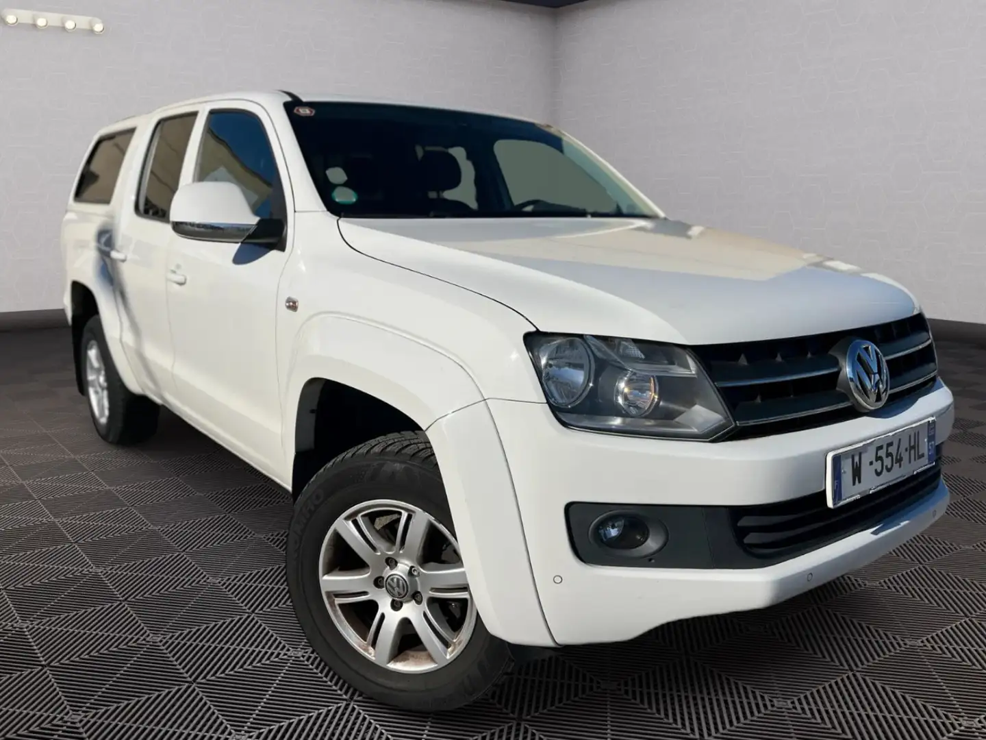 Volkswagen Amarok Trendline double-cabine 4Motion Blanc - 2
