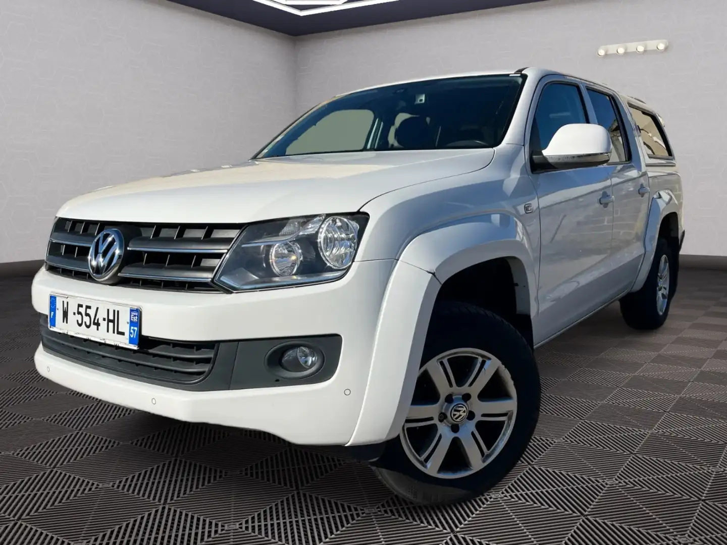 Volkswagen Amarok Trendline double-cabine 4Motion Blanc - 1