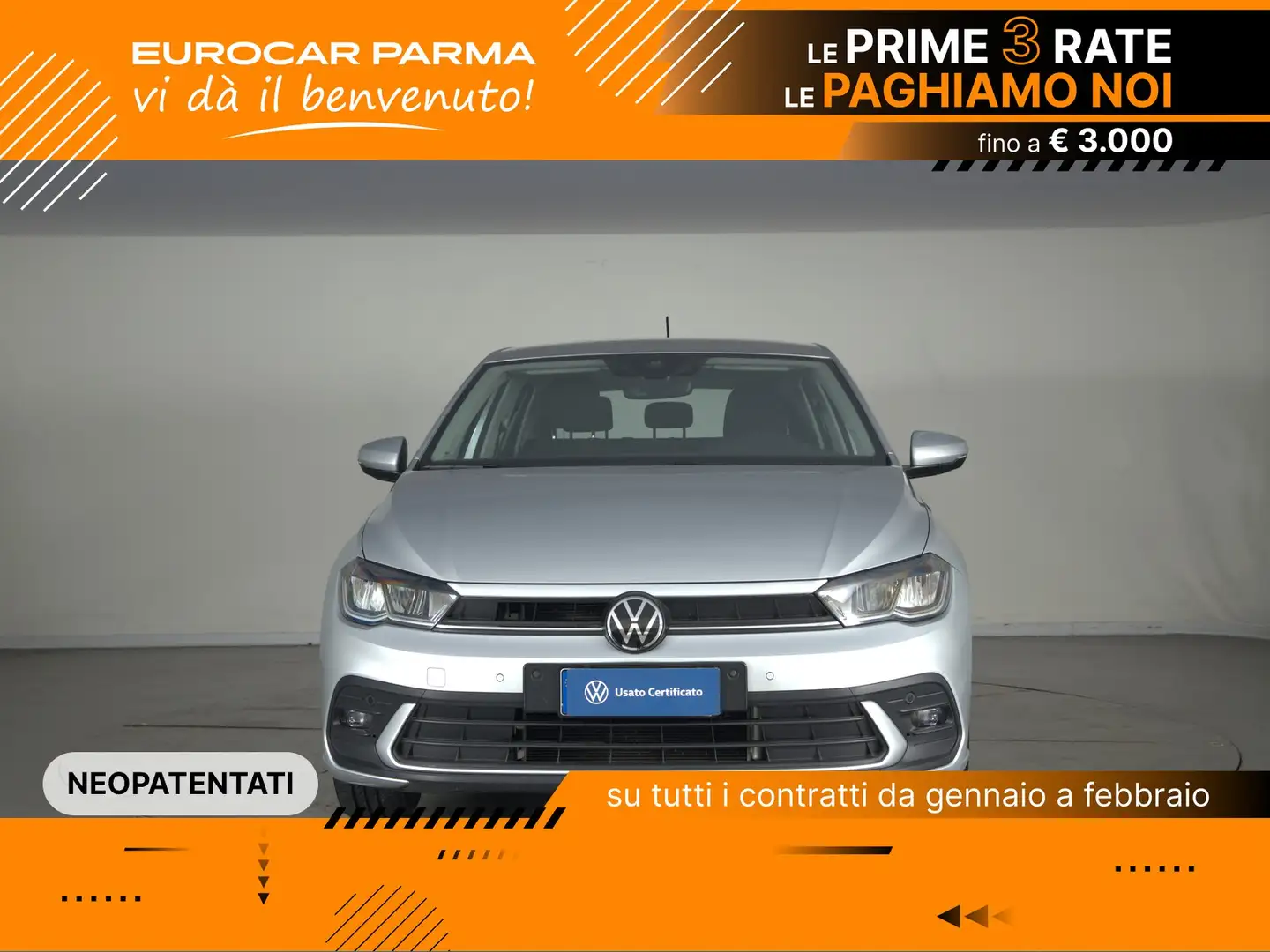 Volkswagen Polo 1.0 tsi life 95cv Grigio - 2