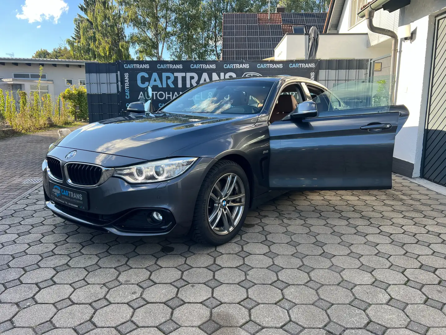 BMW 430 xDrive Sport Line+XENON+LEDER+NAVI+0%FINANZIERUNG Gris - 1