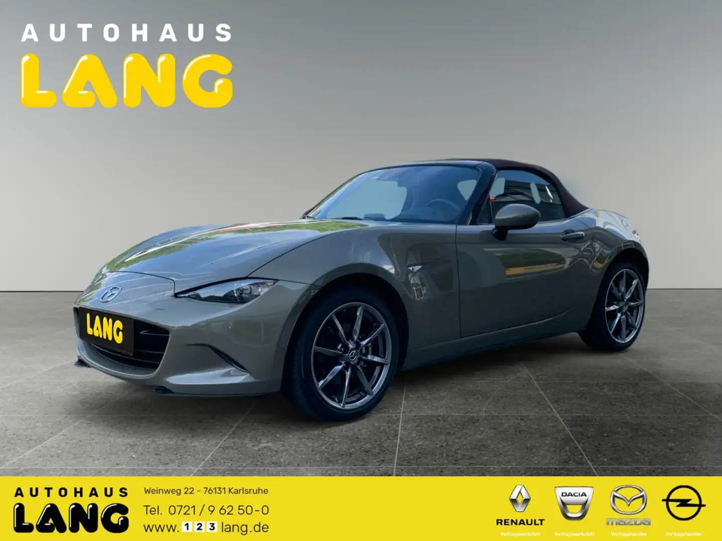 Mazda MX-5 2.0 SKYACTIV-G 184 EU6d Kazari NAVI LEDER BOSE MAT Beige - 1