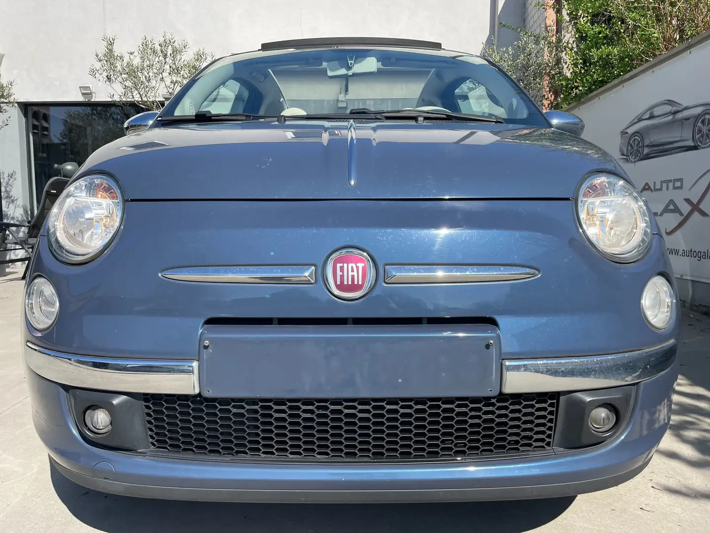 Fiat 500C 1.2i Lounge Cabriolet Clim Pdc Prix 4990 Ttc !!! Bleu - 2