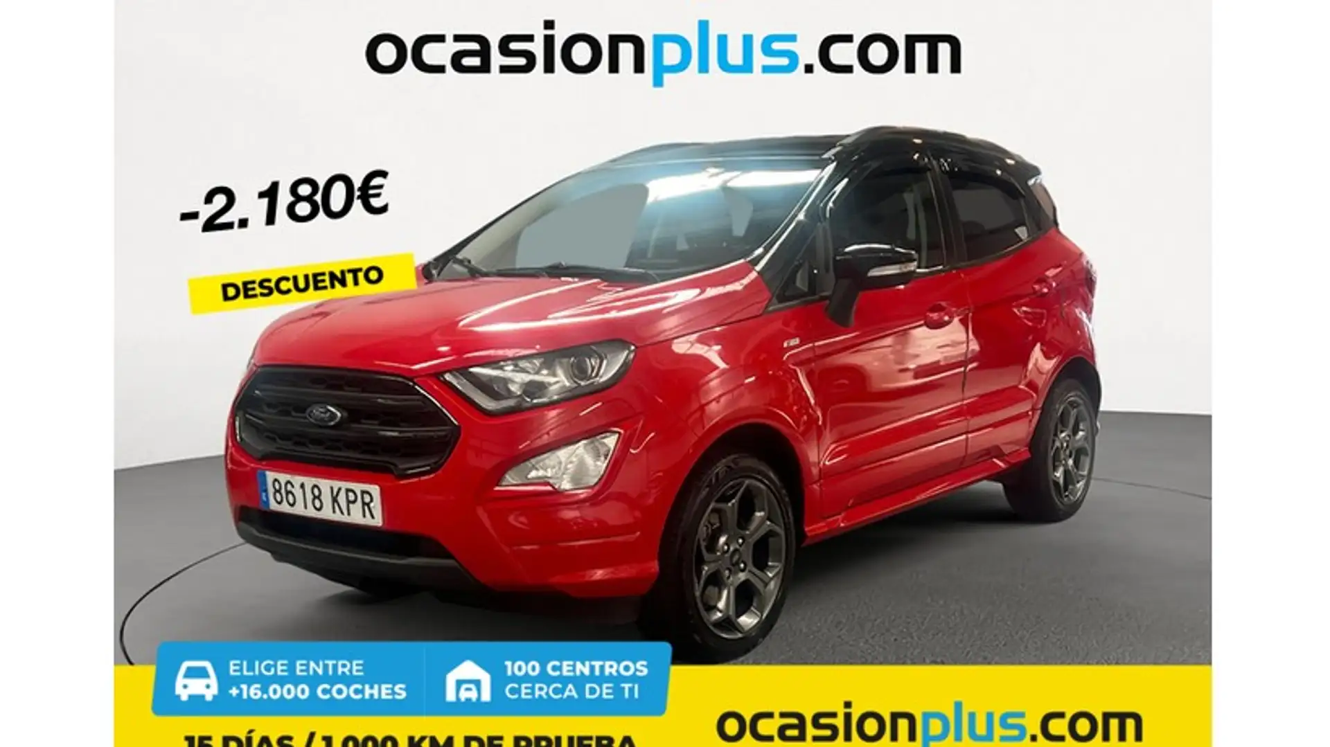 Ford EcoSport 1.0 EcoBoost ST Line 125 Rojo - 1